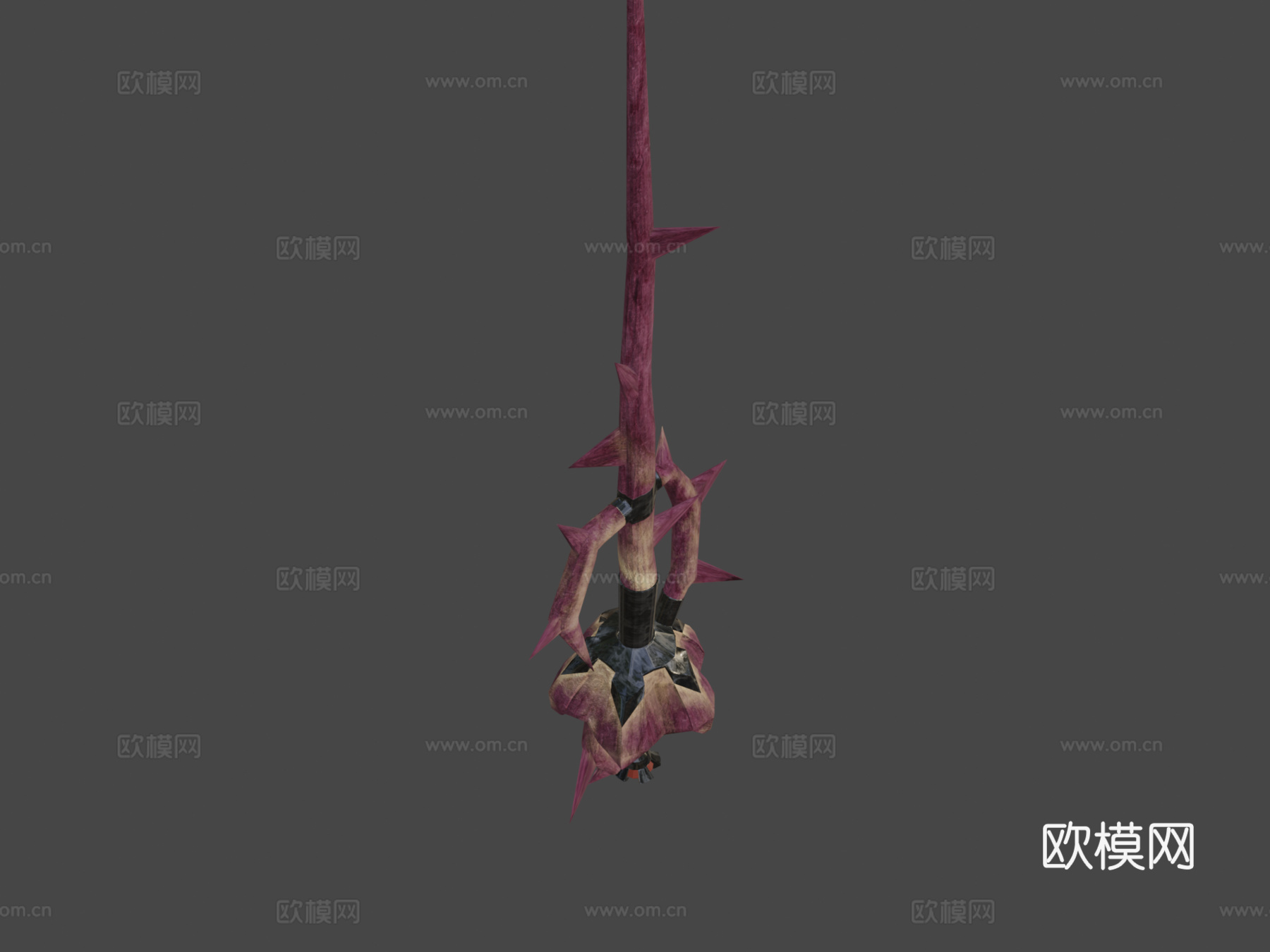 皇家玫瑰剑怪物猎人世界3d模型下载（渲染图5）