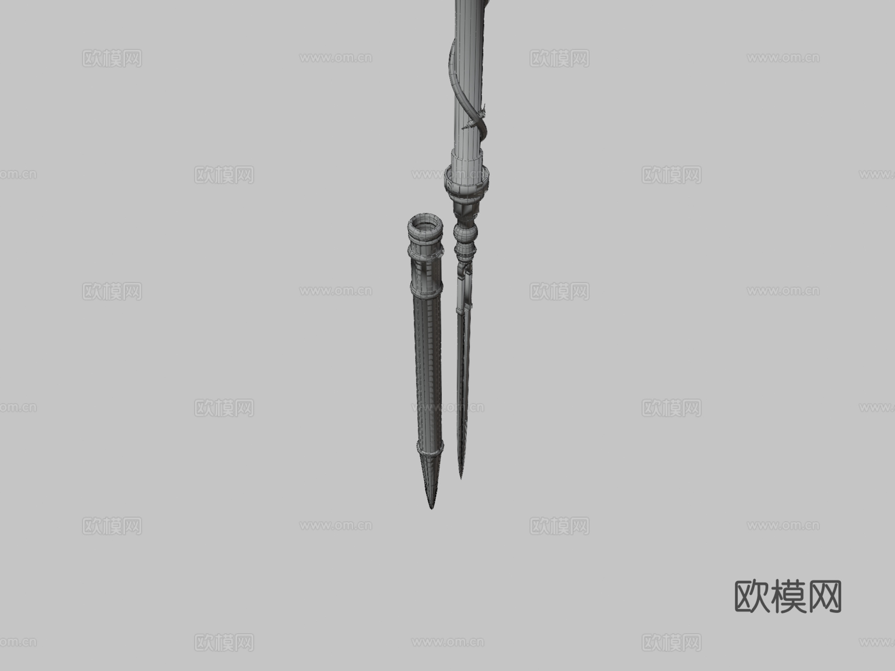 军刀翼3d模型下载（渲染图3）