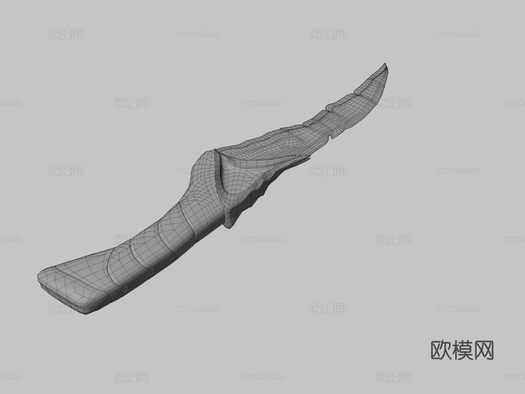 古刀3d模型下载（渲染图3）