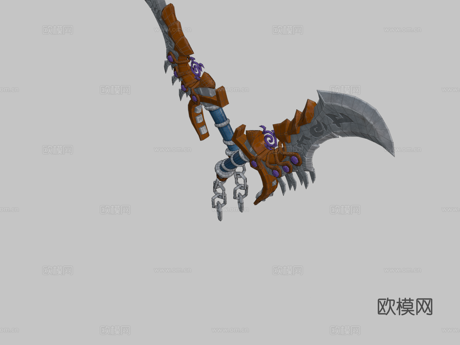 魔兽世界弑君者3d模型下载（渲染图2）