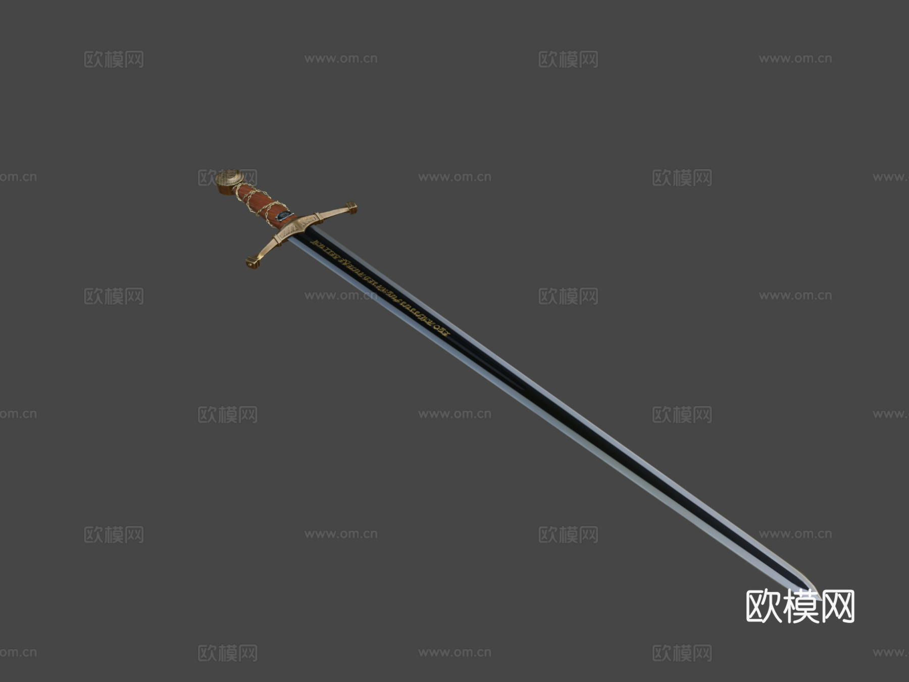 基础之剑3d模型下载（渲染图7）