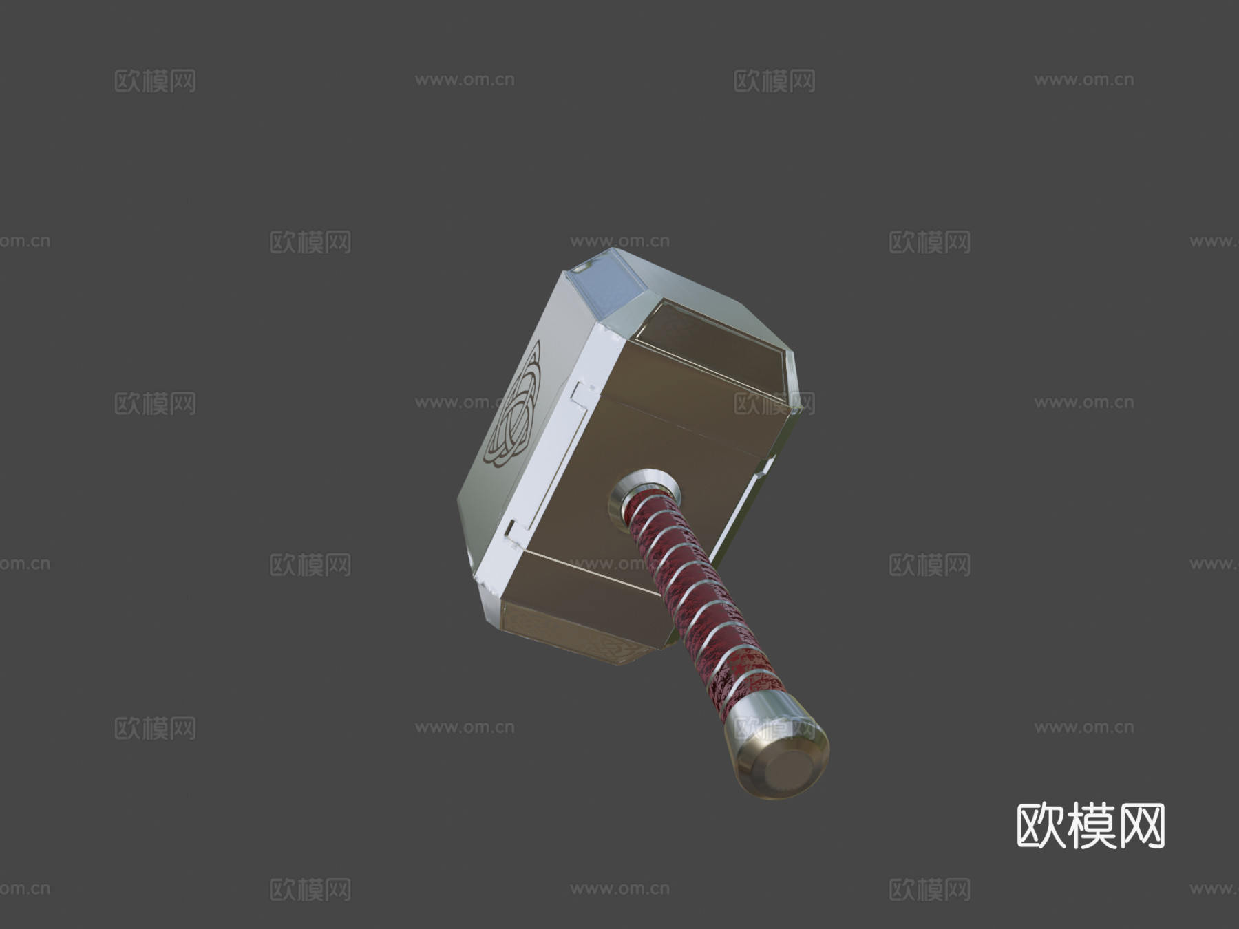 雷神之锤3d模型下载（渲染图8）