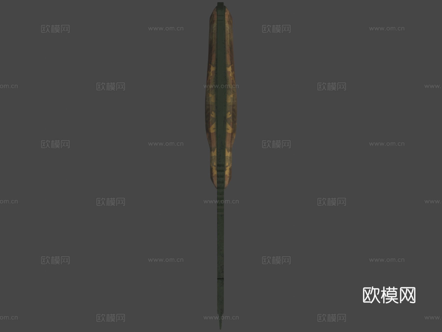 肠刀白色反抗3d模型下载（渲染图6）