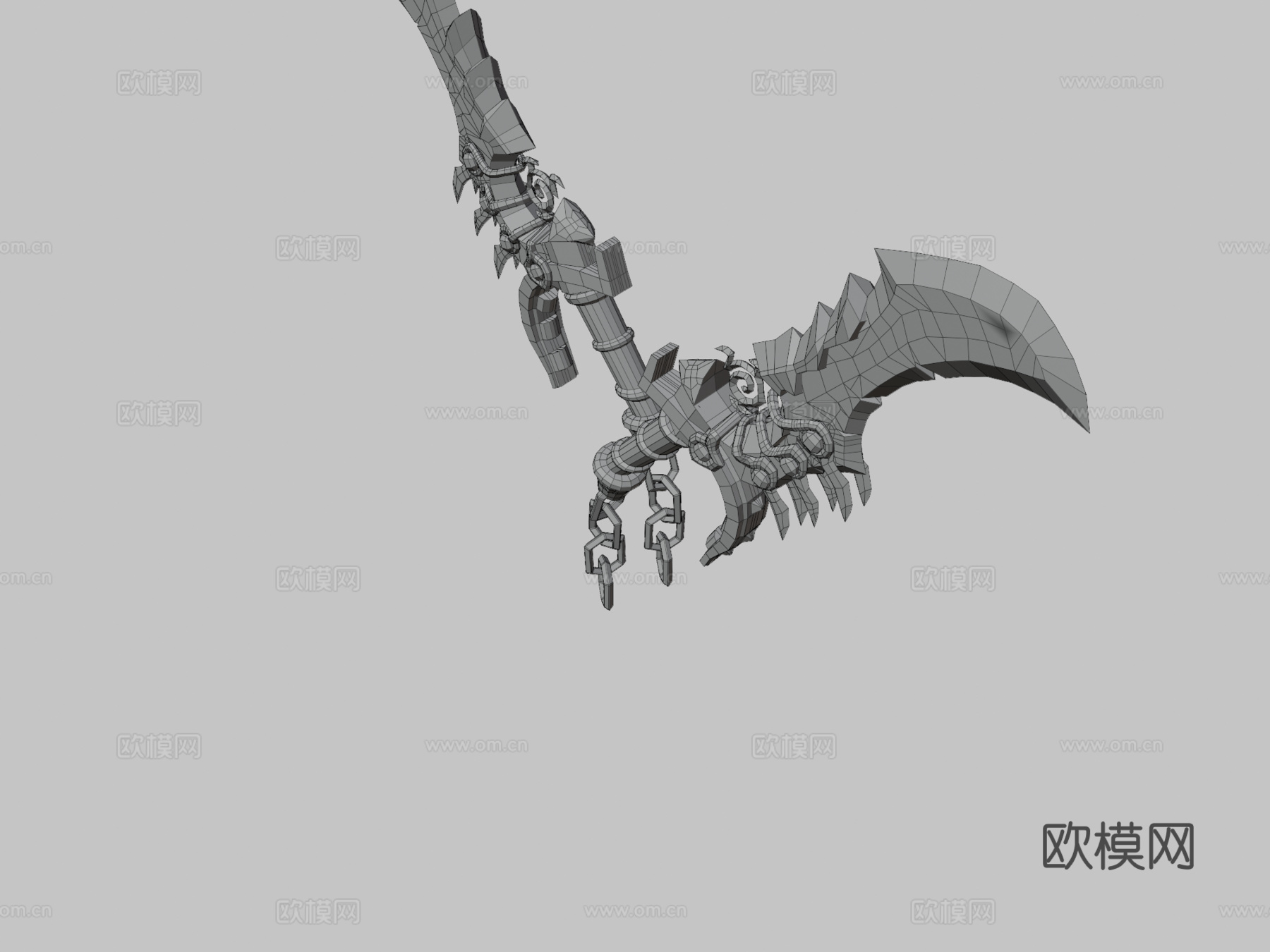 魔兽世界弑君者3d模型下载（渲染图3）