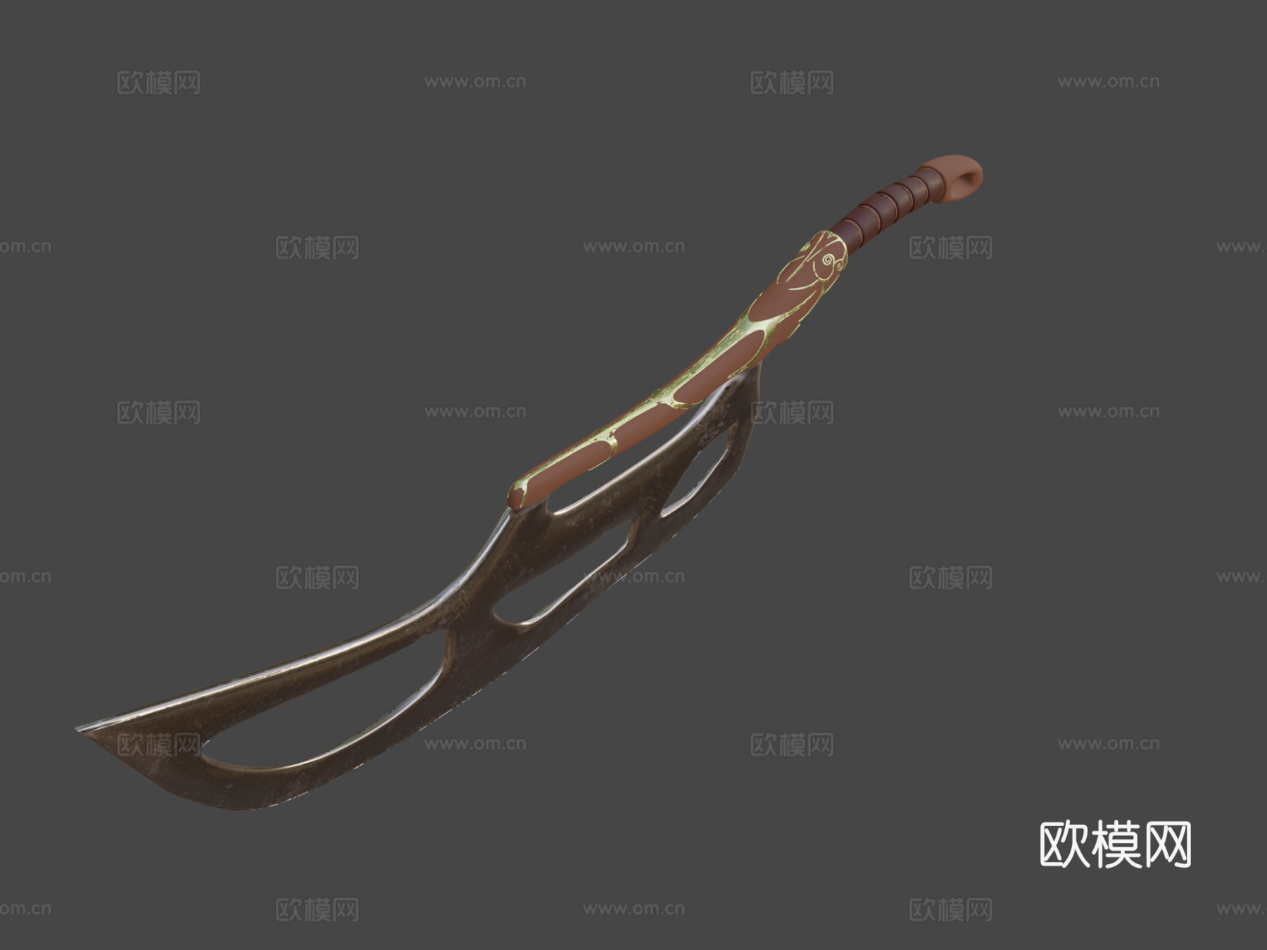 切肉刀第二版3d模型下载（渲染图7）