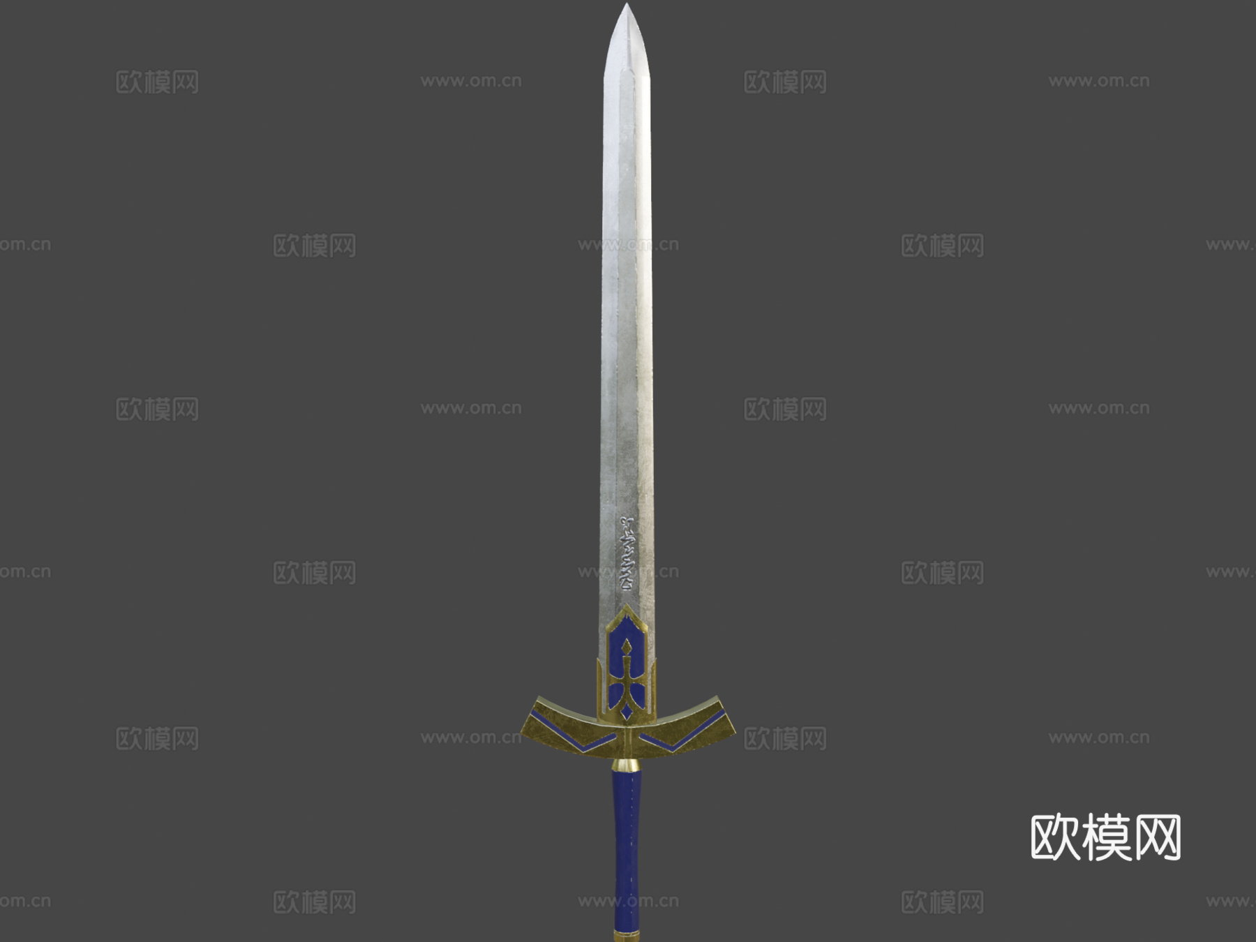 命运之剑3d模型下载（渲染图7）
