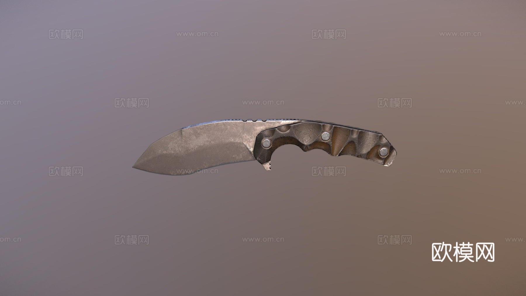 K2刀23d模型下载（渲染图1）