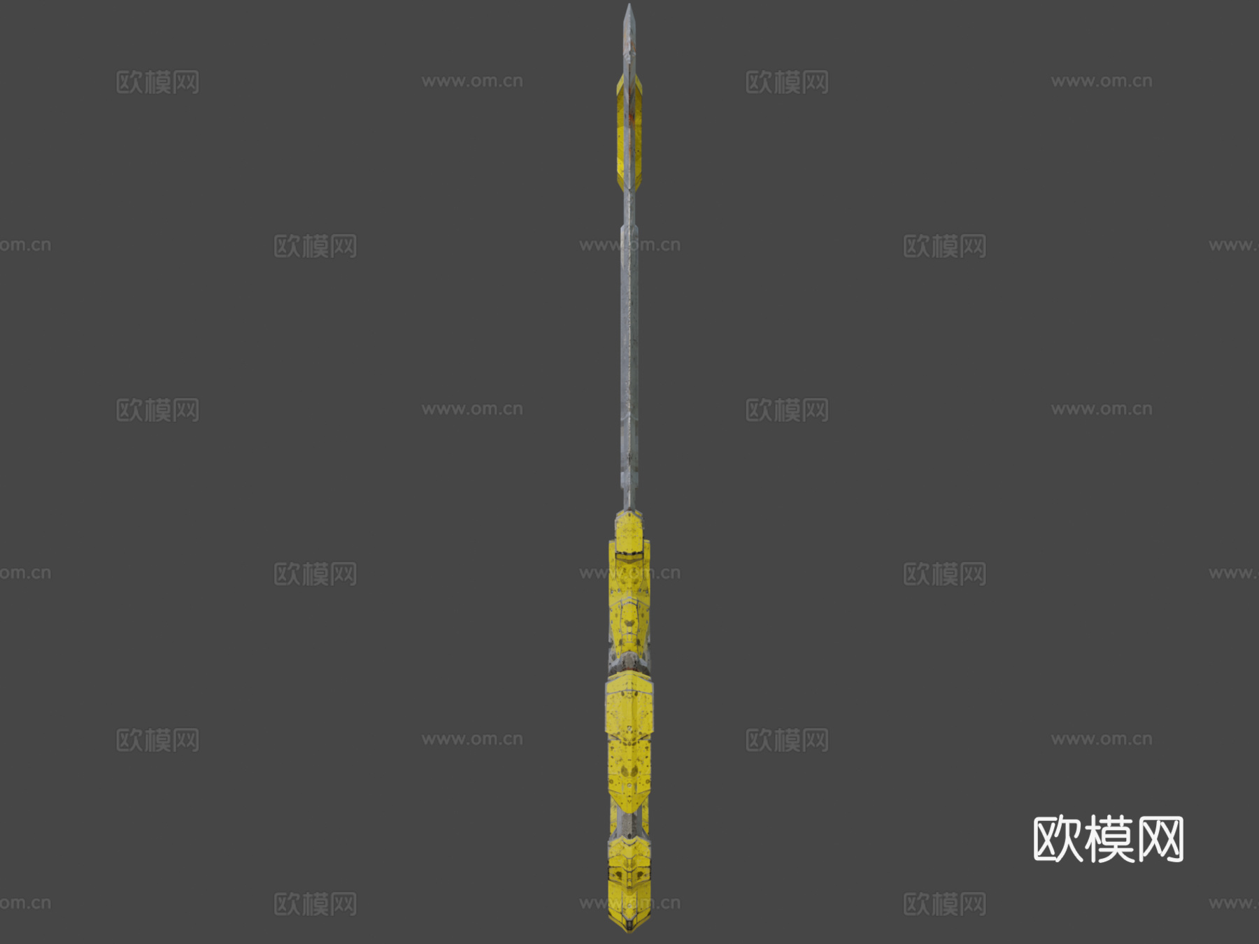 震荡巨剑3d模型下载（渲染图7）