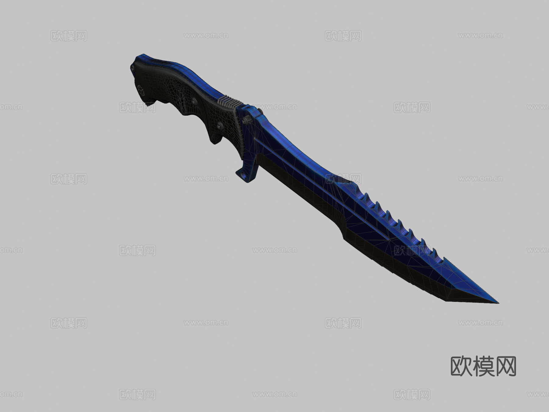 猎人自动3d模型下载（渲染图2）