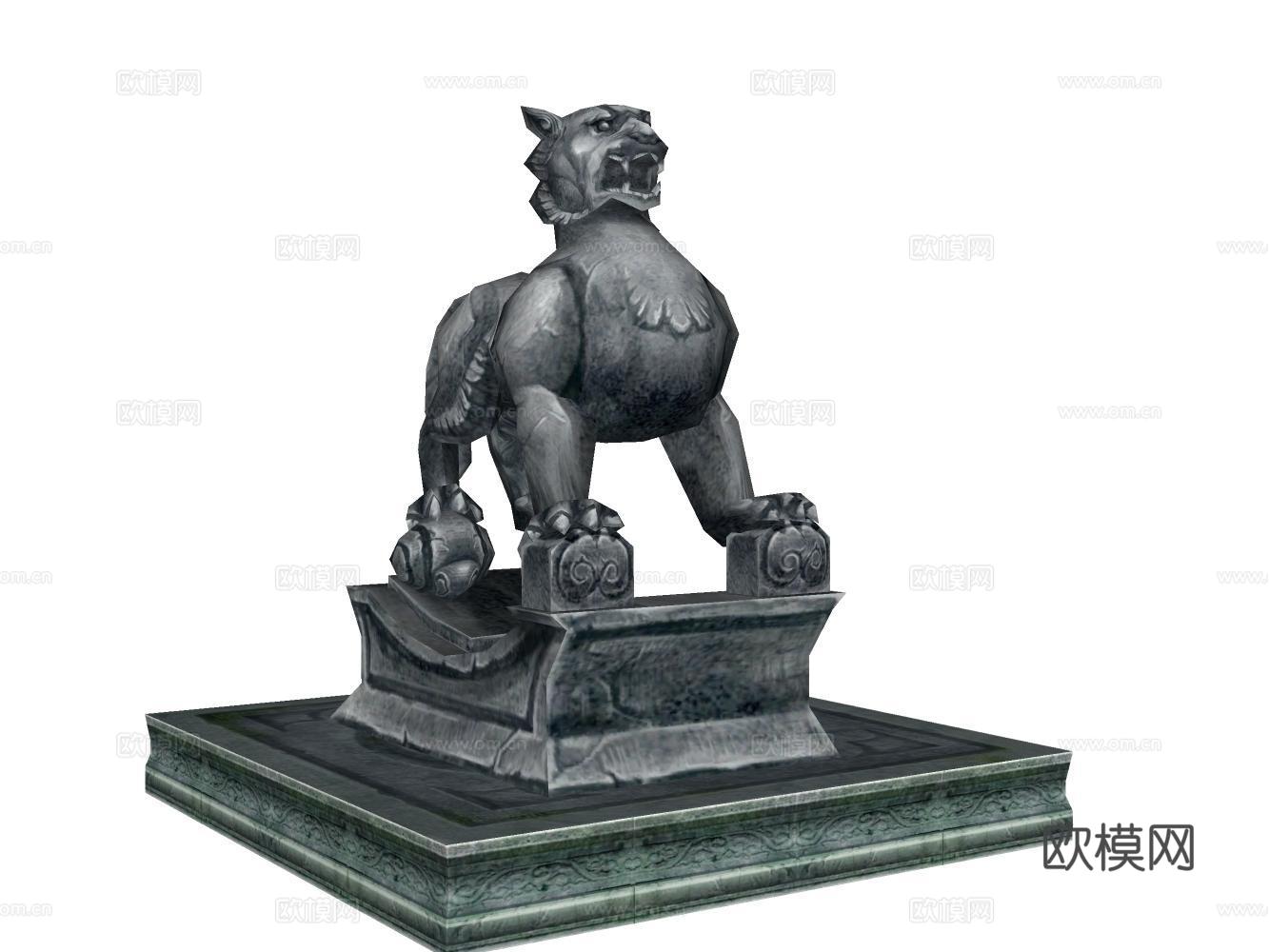 家居灯具饰品摆件室外小品器材设备su模型