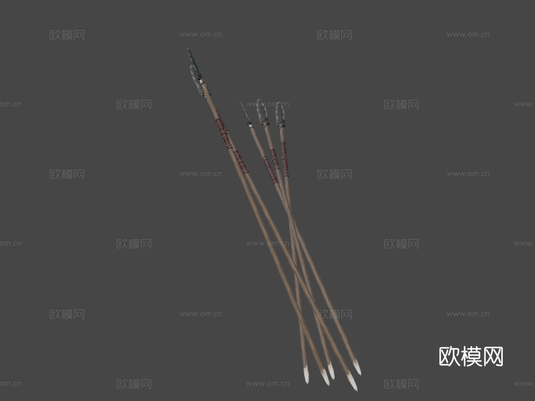 矛23d模型3d模型下载（渲染图6）