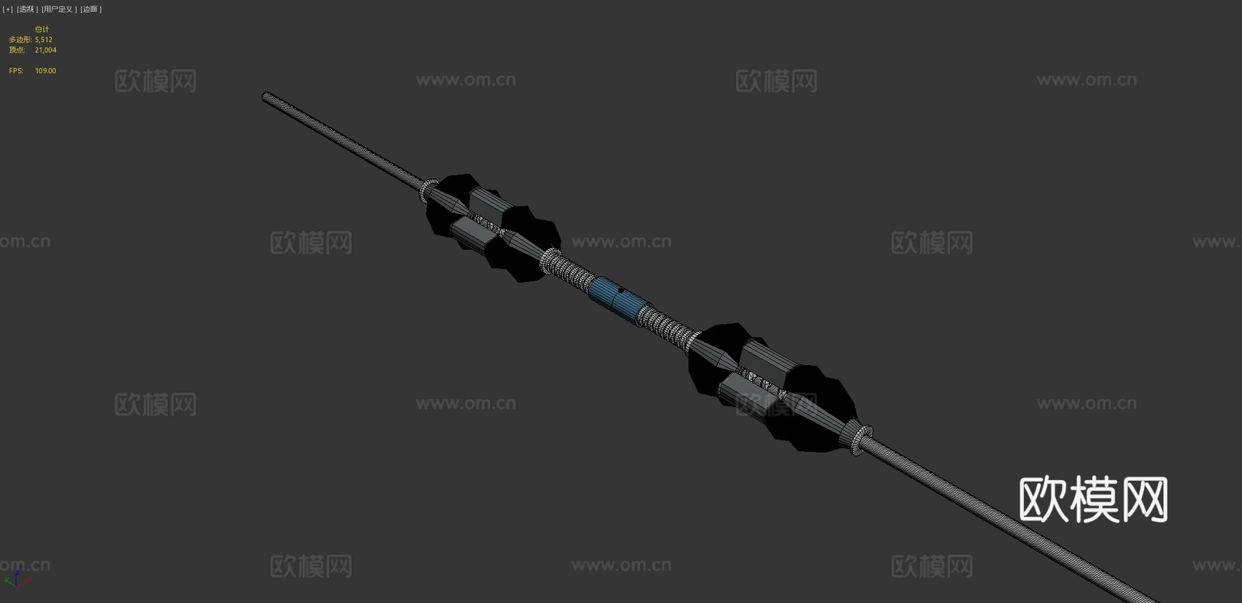 双手光剑3d模型下载（渲染图4）