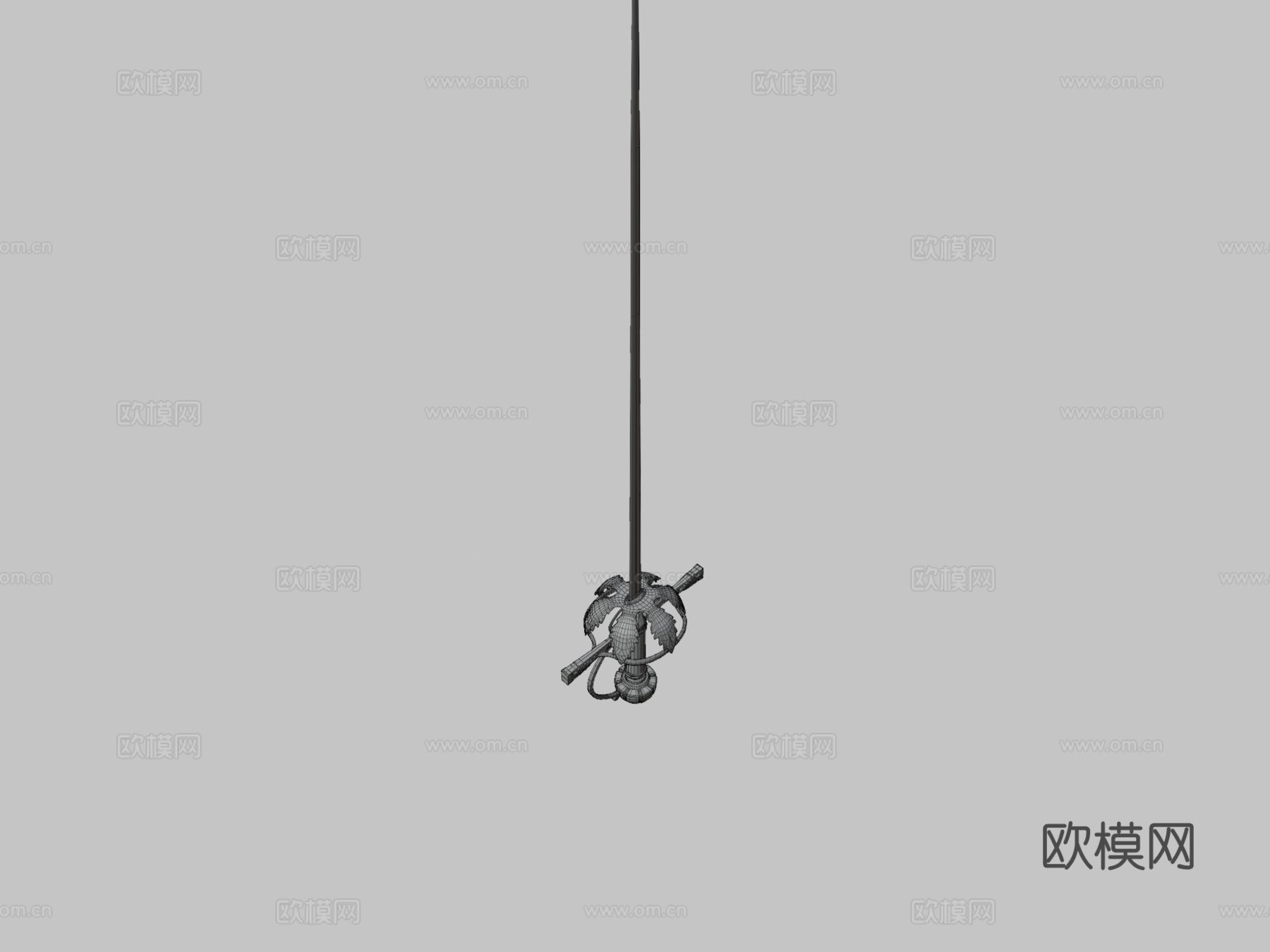 西班牙细剑3d模型下载（渲染图3）
