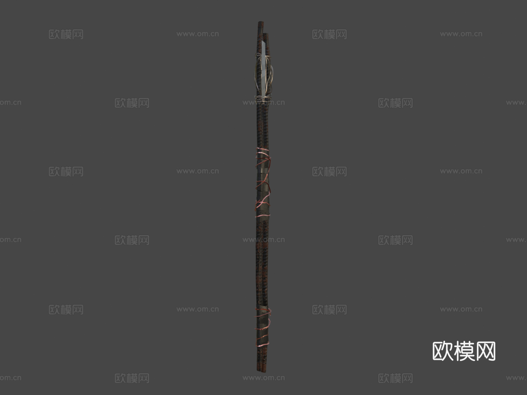 手工金属斧33d模型下载（渲染图8）