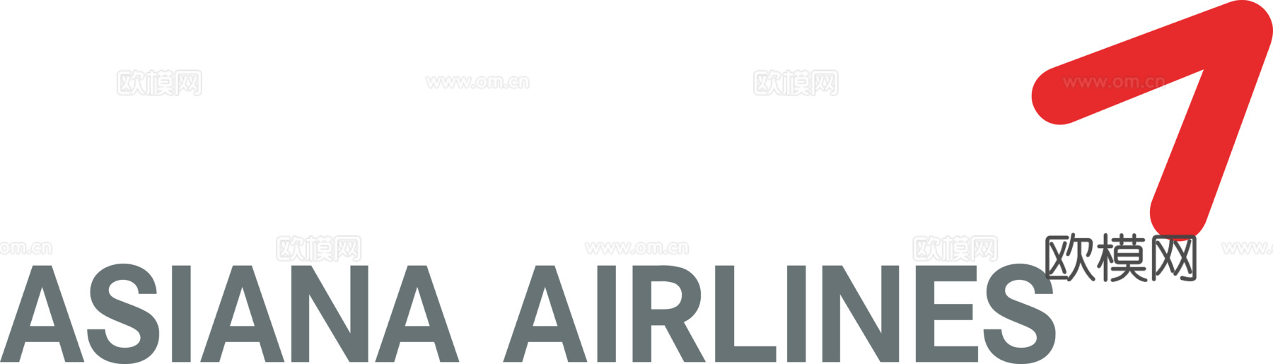 韩亚航空，航空航天logo