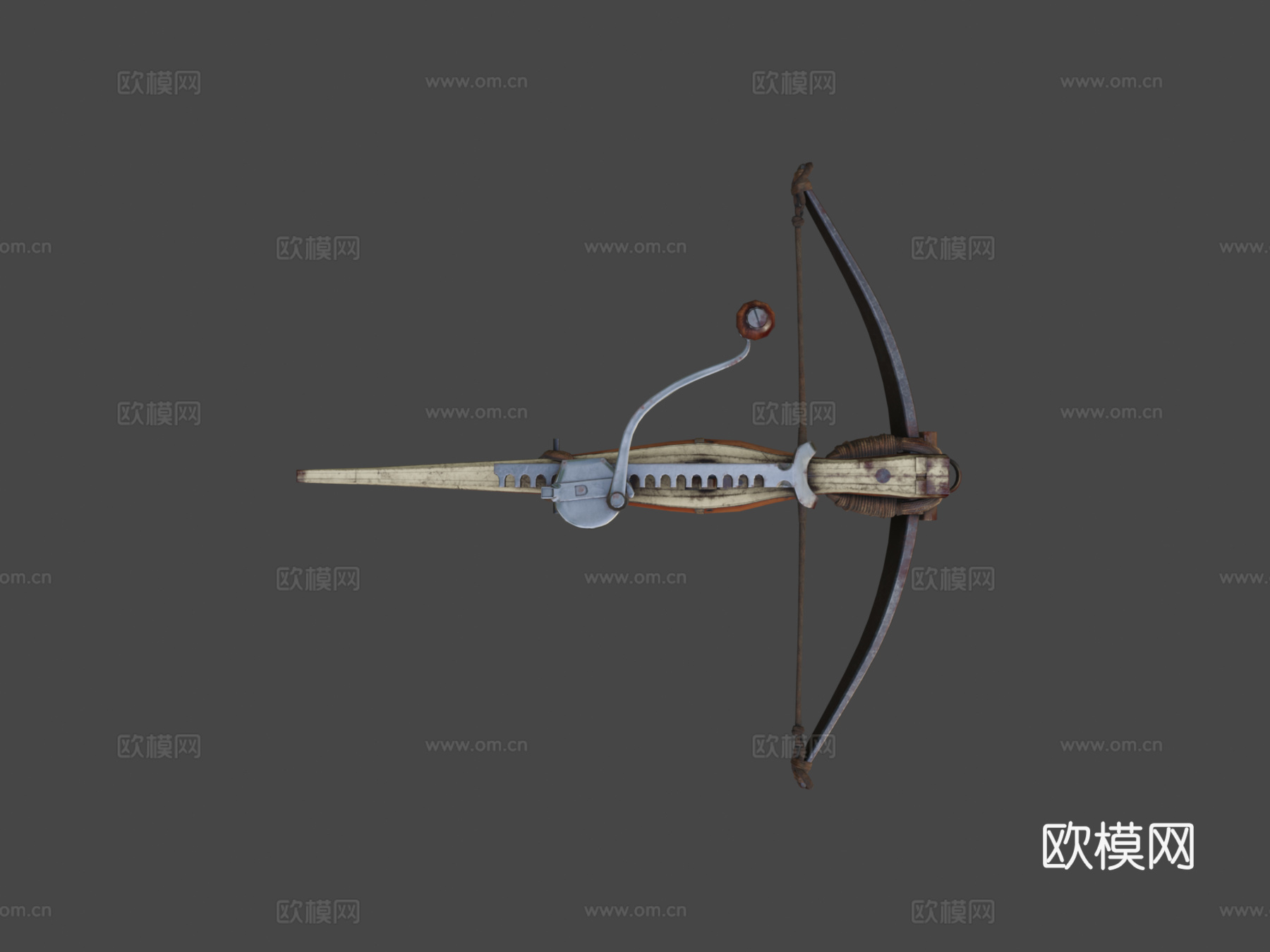 弩3d模型下载（渲染图8）