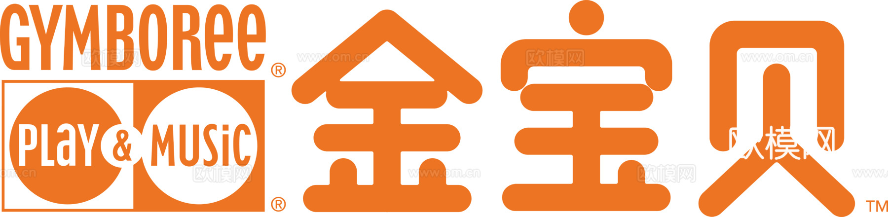 金宝贝，培训机构logo。商标logo23