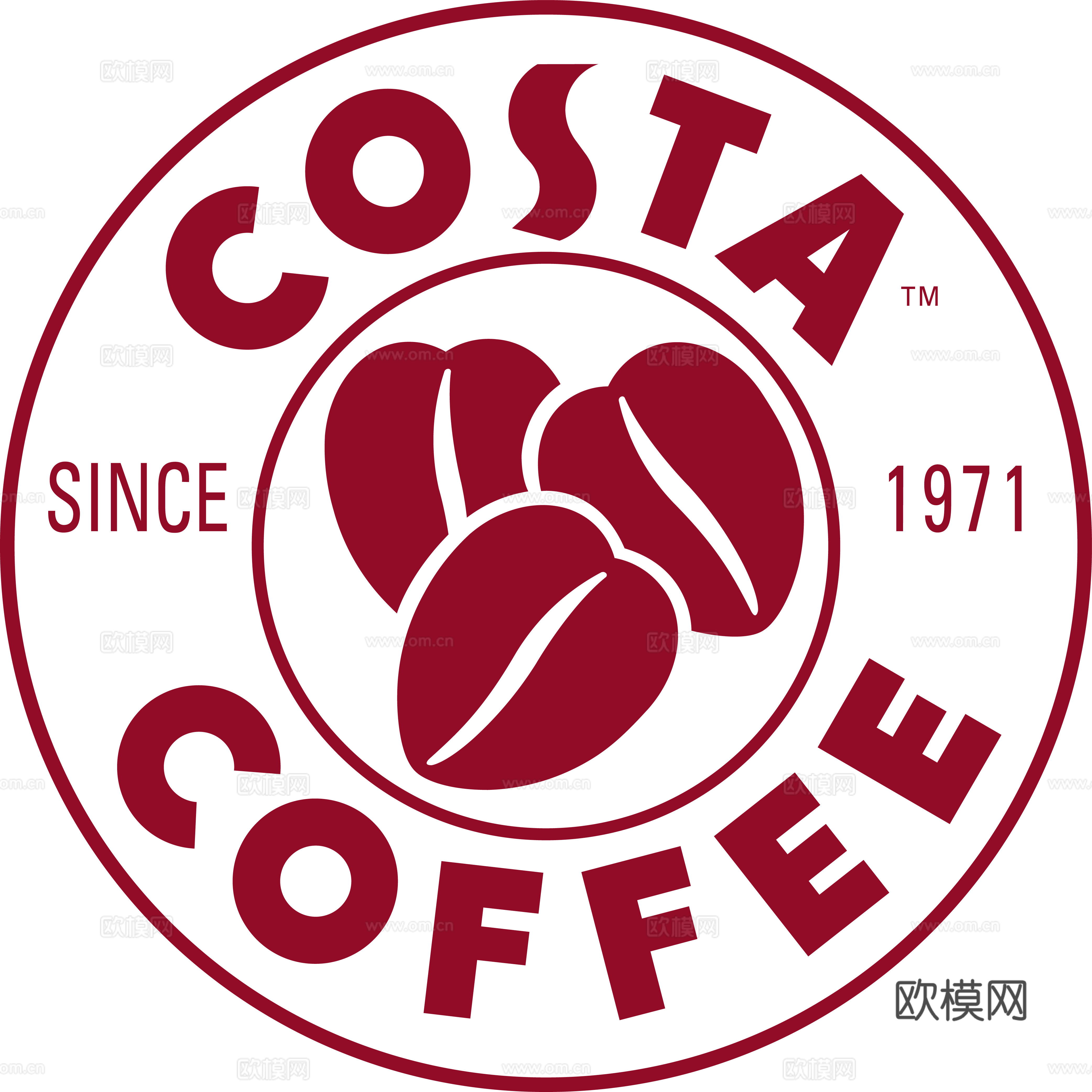 咖世家，咖啡店logo，商标logo13