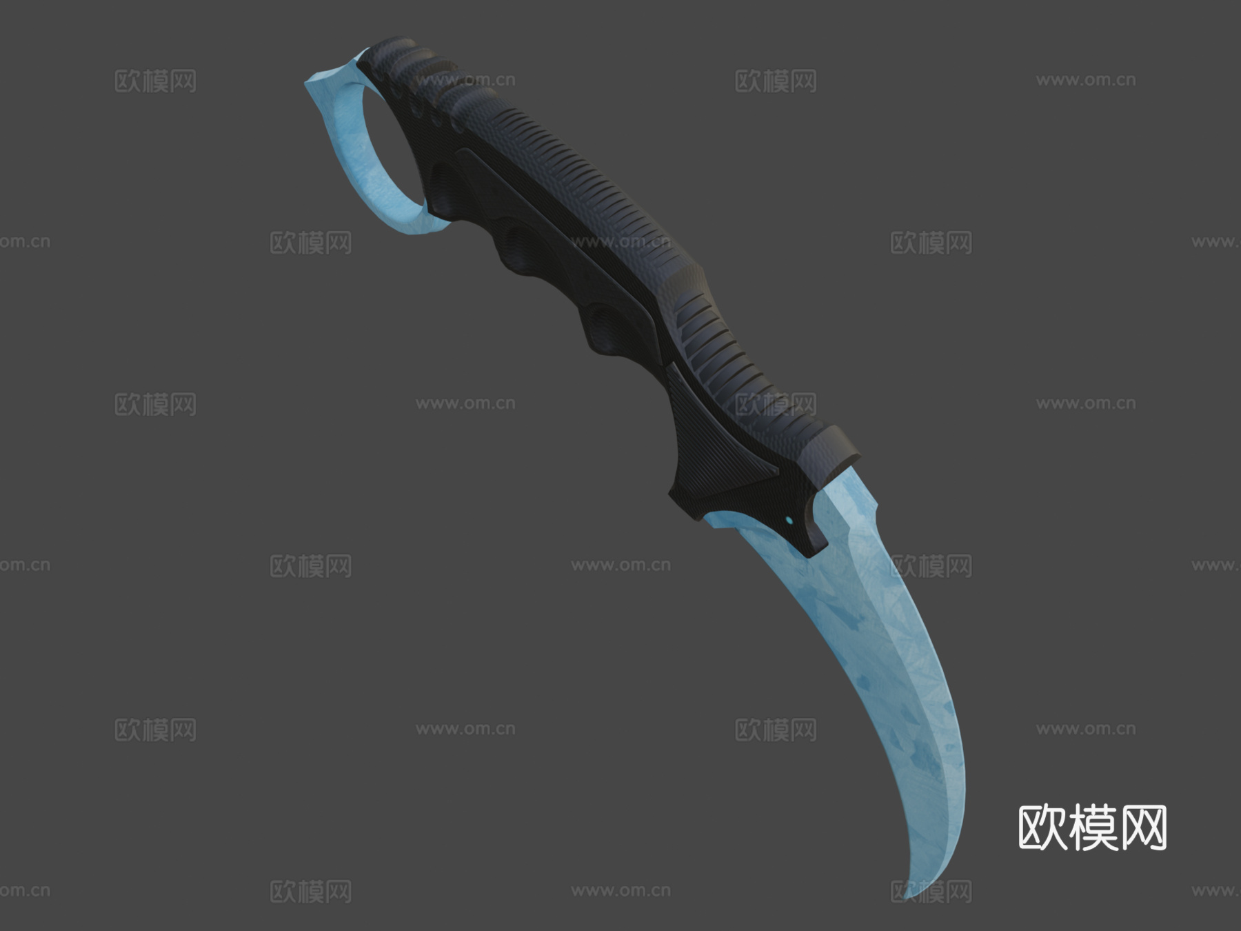 冻伤爪刀3d模型下载（渲染图8）