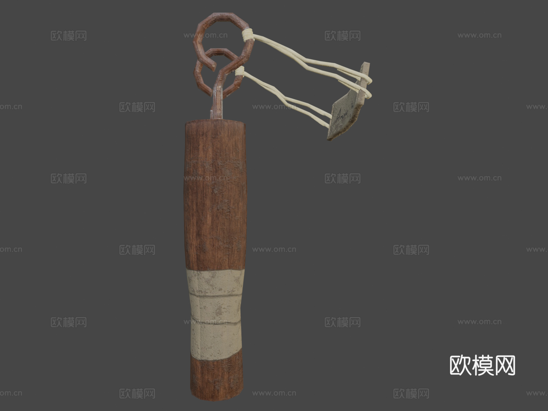 弹弓3d模型下载（渲染图6）