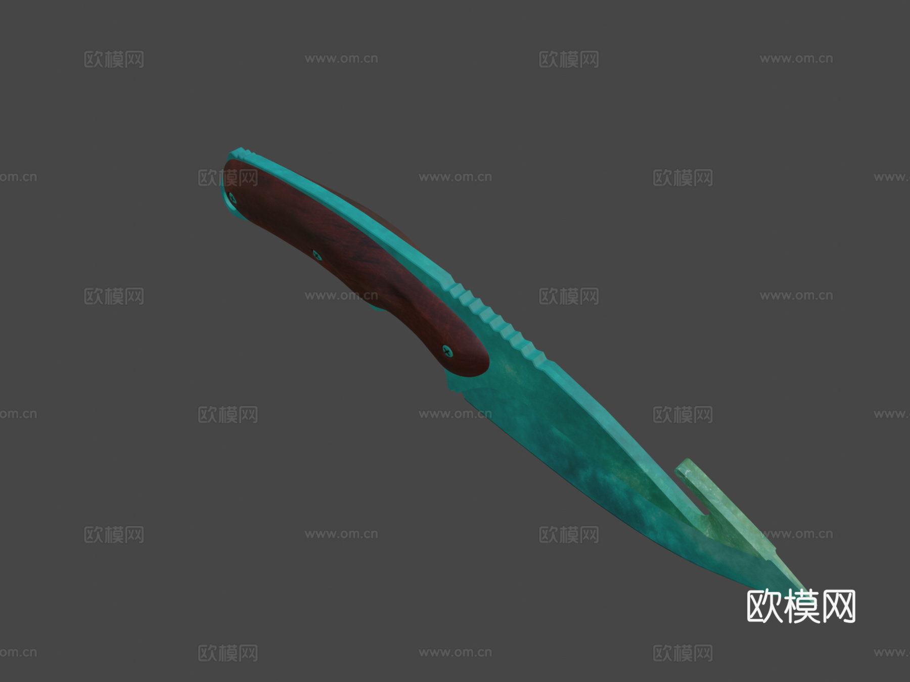 肠刀泻湖3d模型下载（渲染图6）