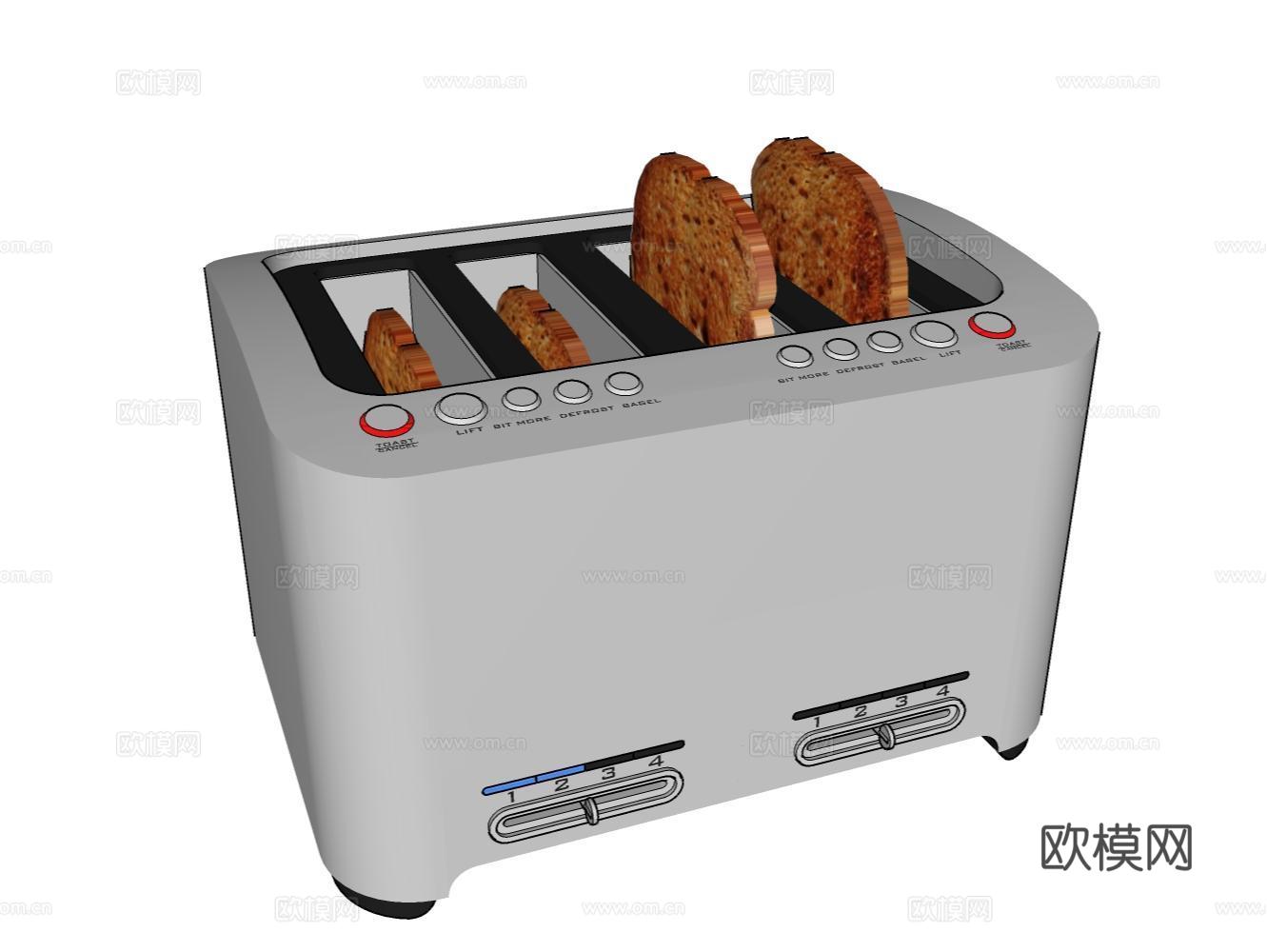 厨房电器su模型