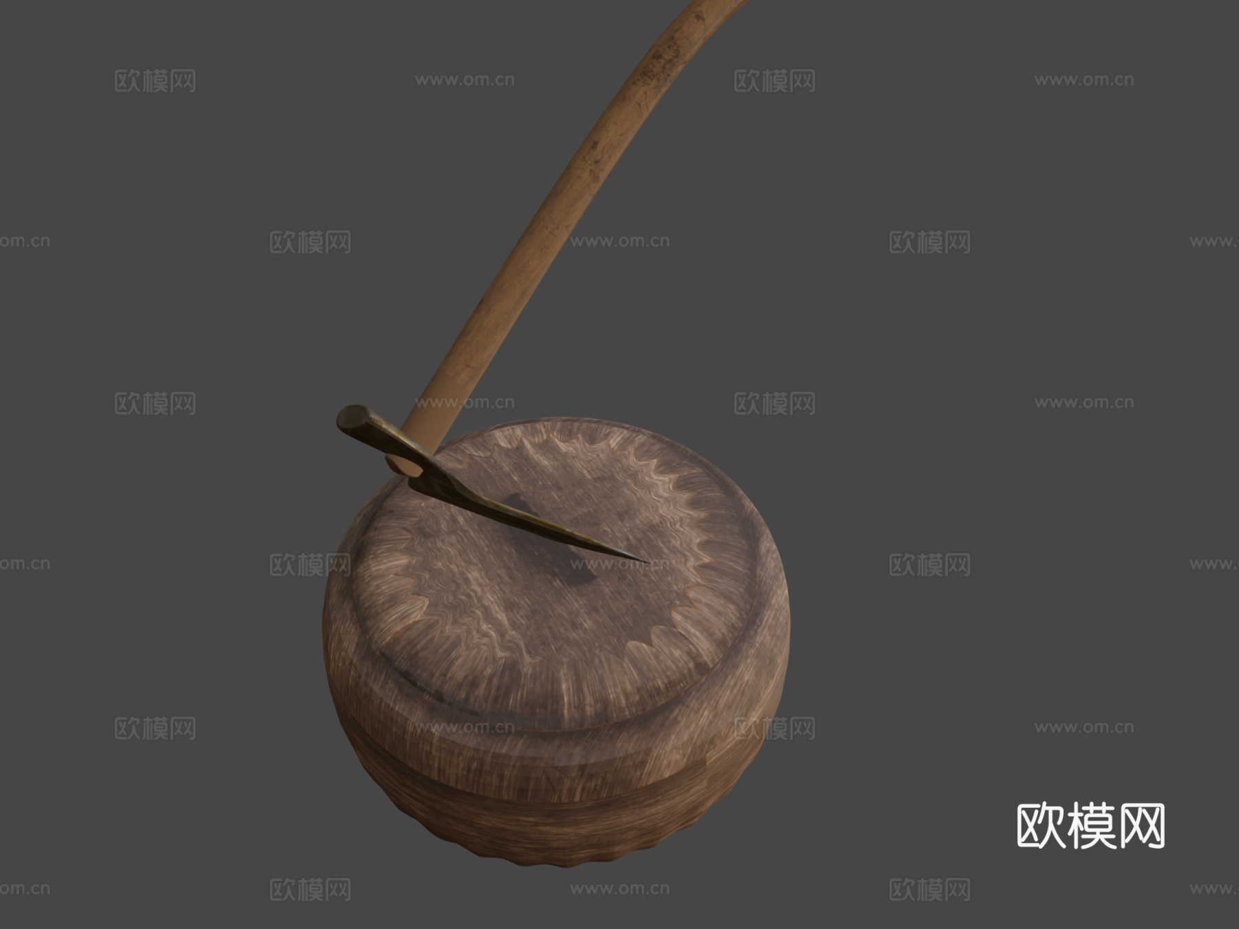 锄头王者之剑3d模型下载（渲染图8）