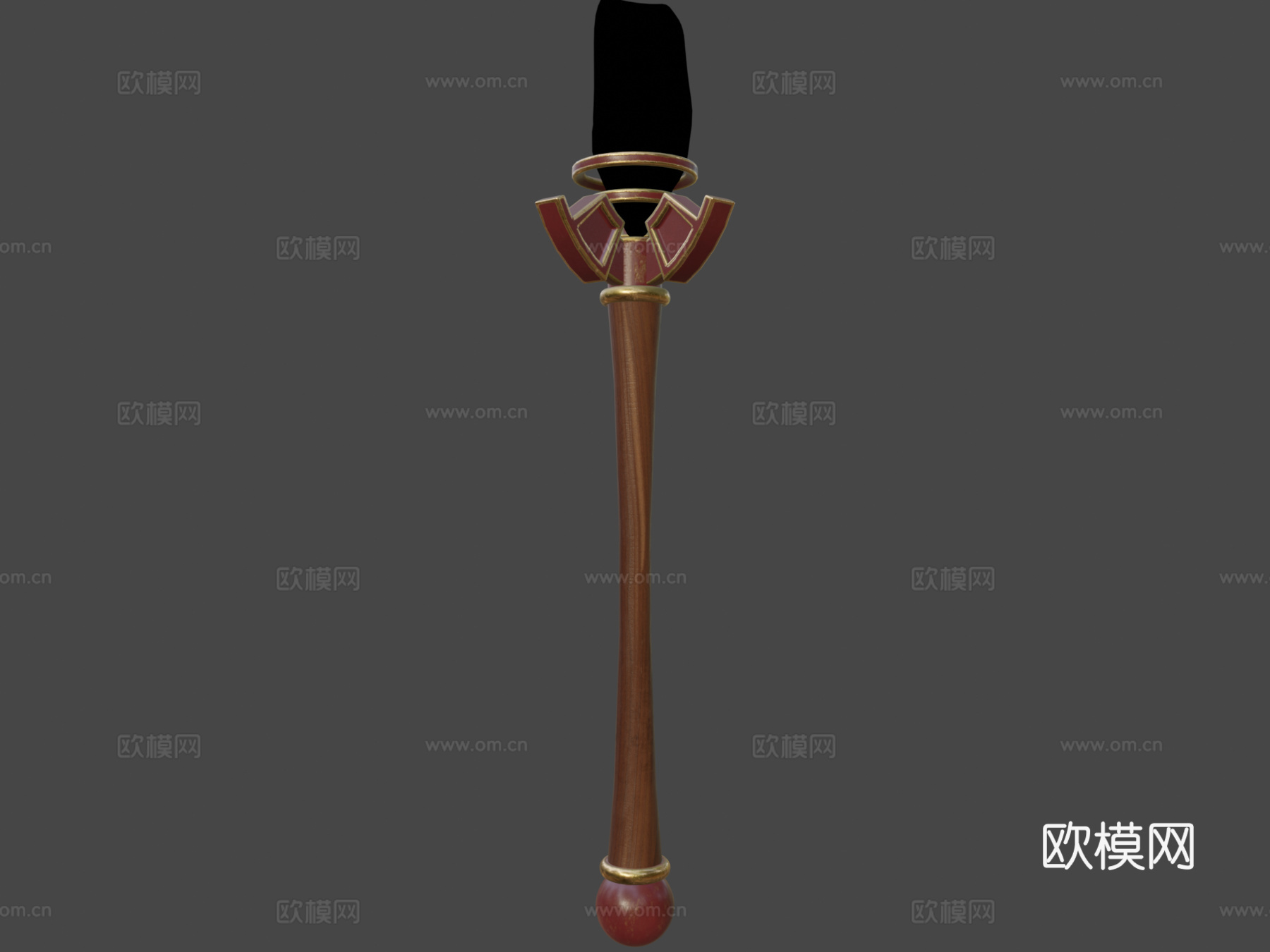 魔法杖013d模型下载（渲染图6）