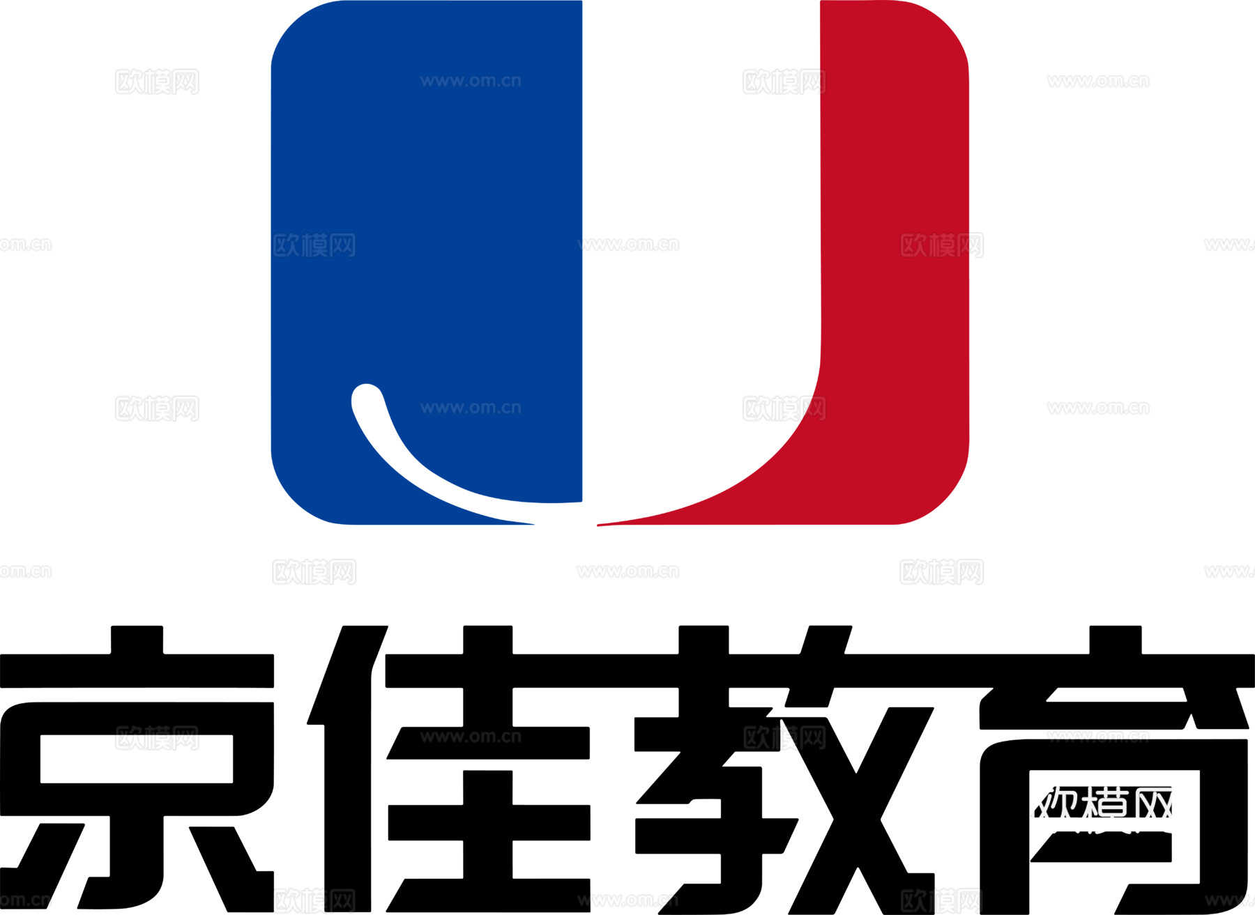 京佳教育，培训机构logo。商标logo25