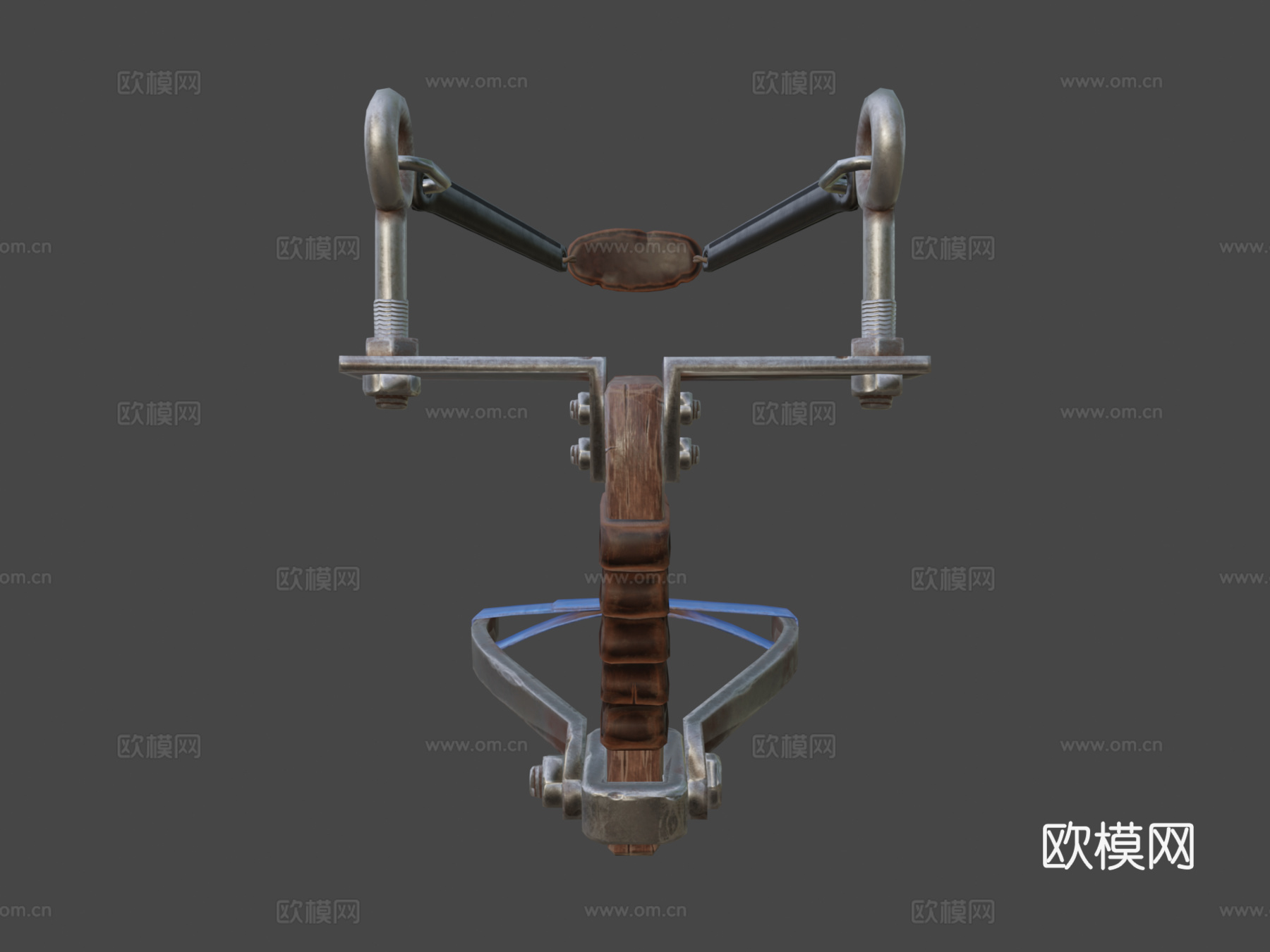 弹弓锈粉丝艺术3d模型下载（渲染图8）
