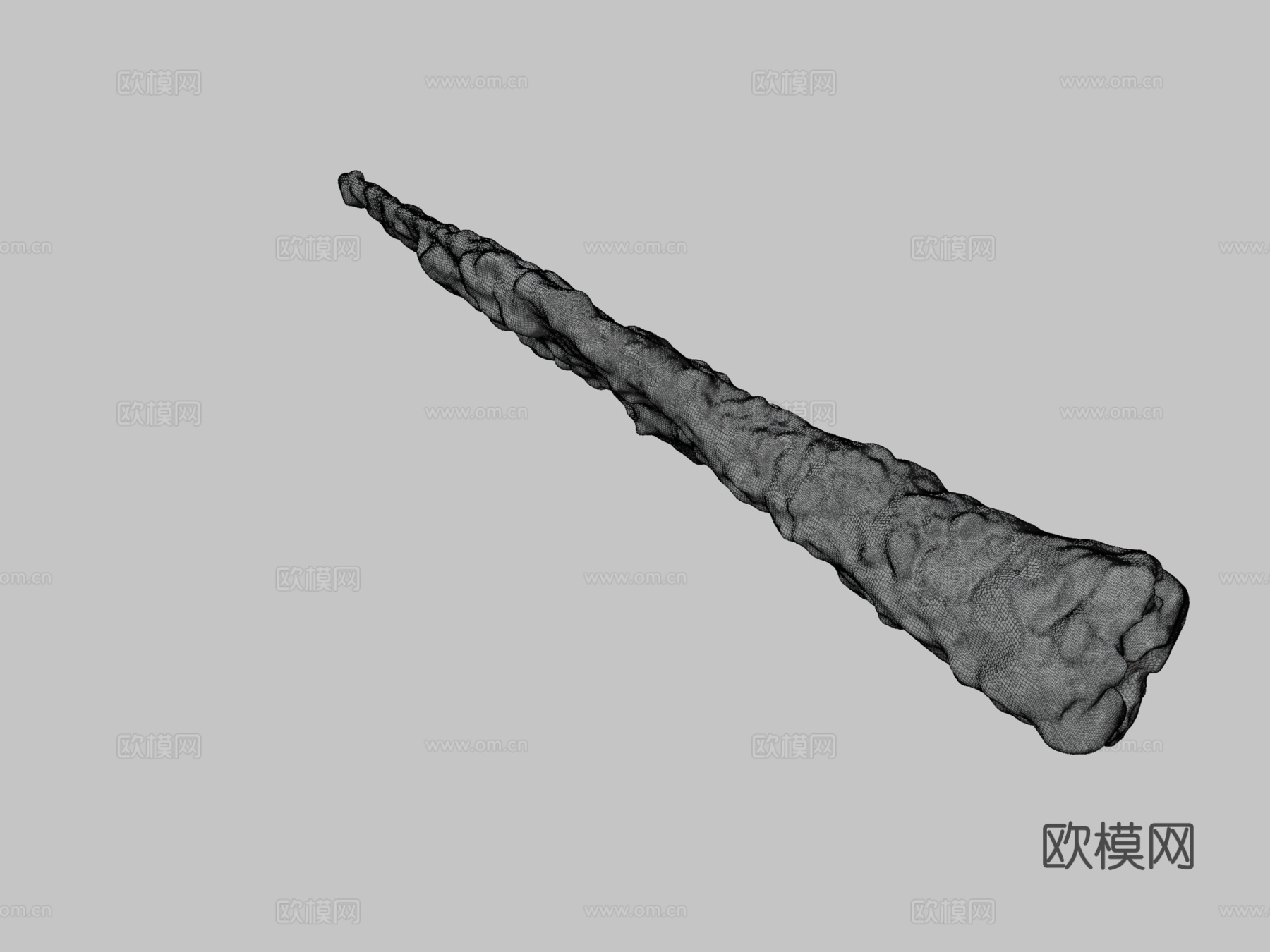 矛头3d模型下载（渲染图3）