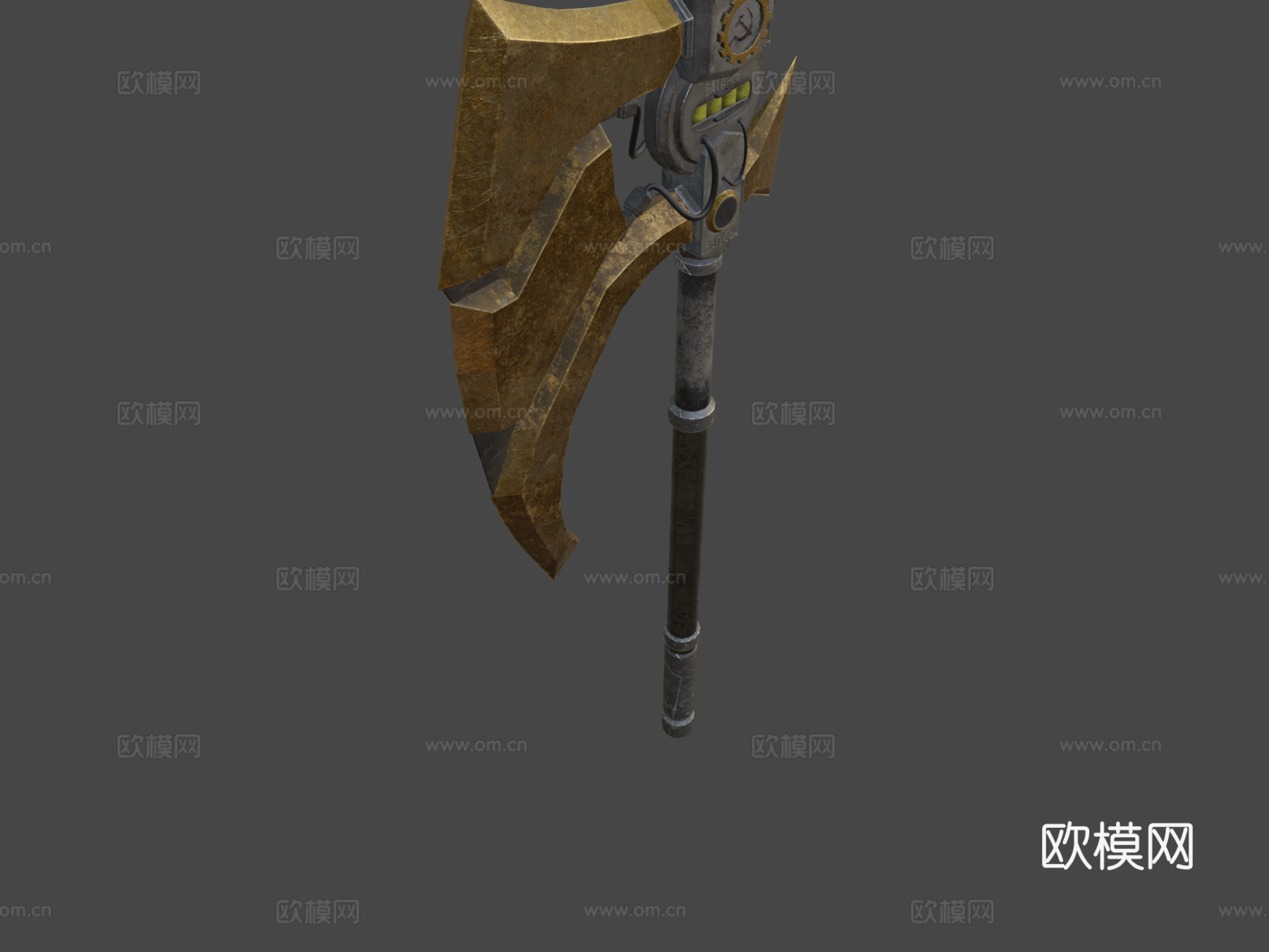 斧头沃洛佳3d模型下载（渲染图5）