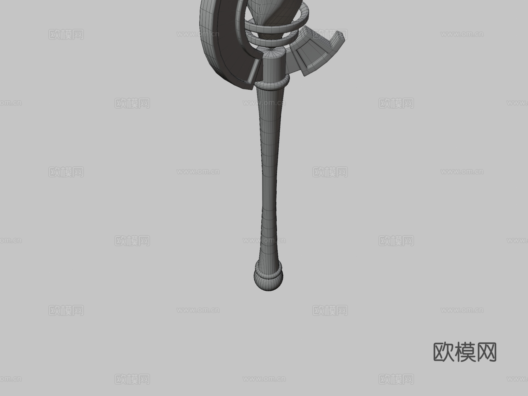 魔法杖013d模型下载（渲染图3）