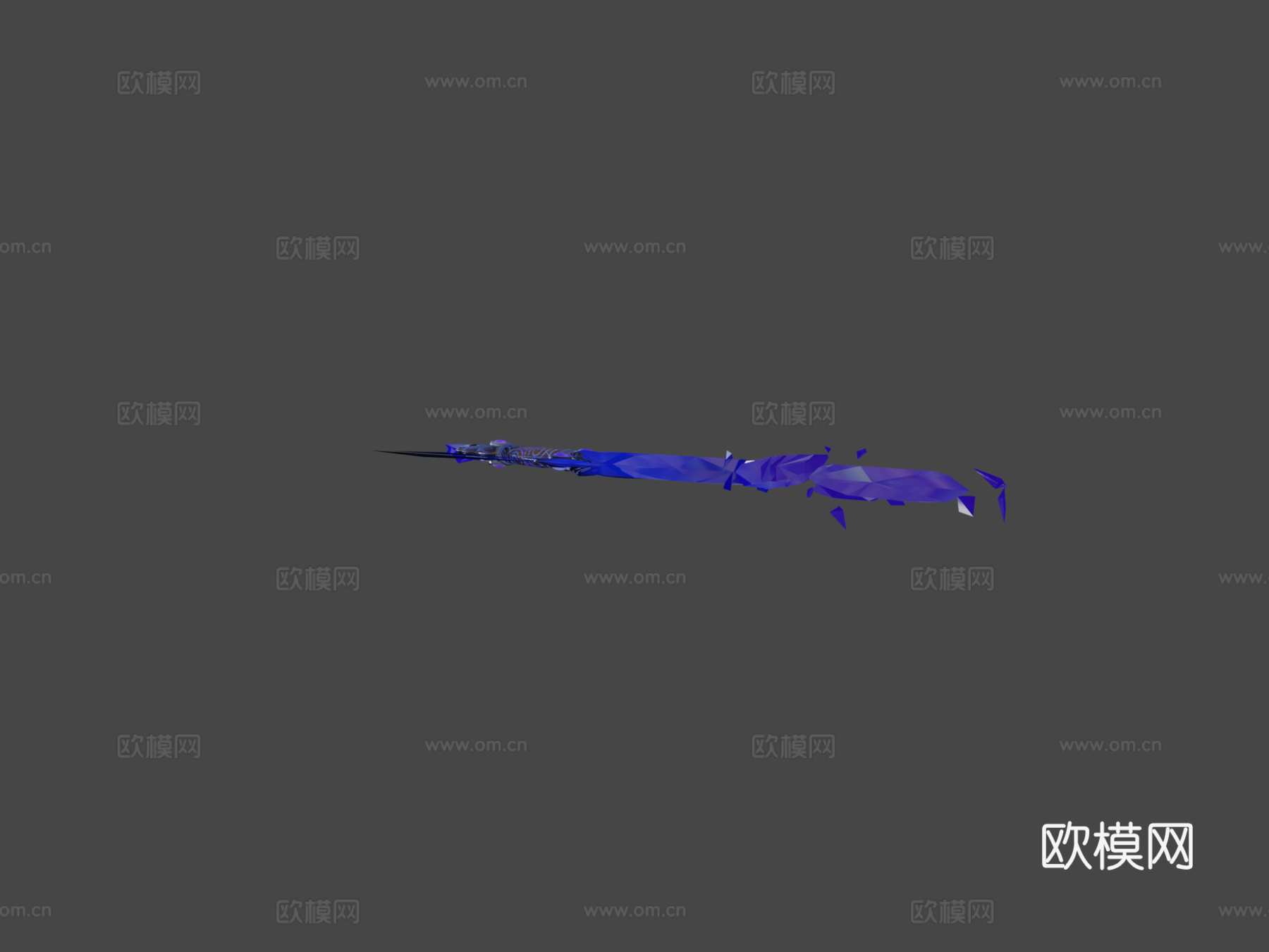 黑冰魔法剑3d模型下载（渲染图8）