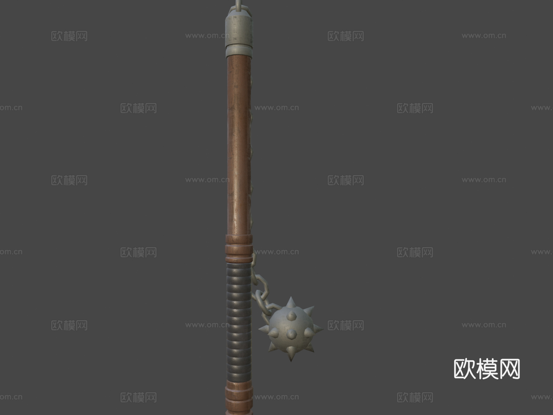 简易连枷3d模型下载（渲染图7）