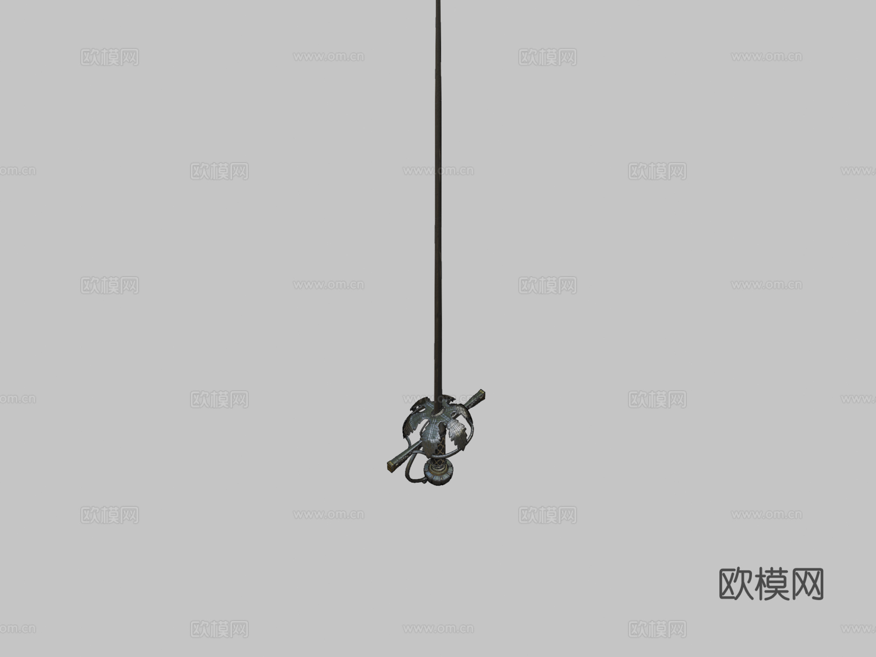 西班牙细剑3d模型下载（渲染图2）