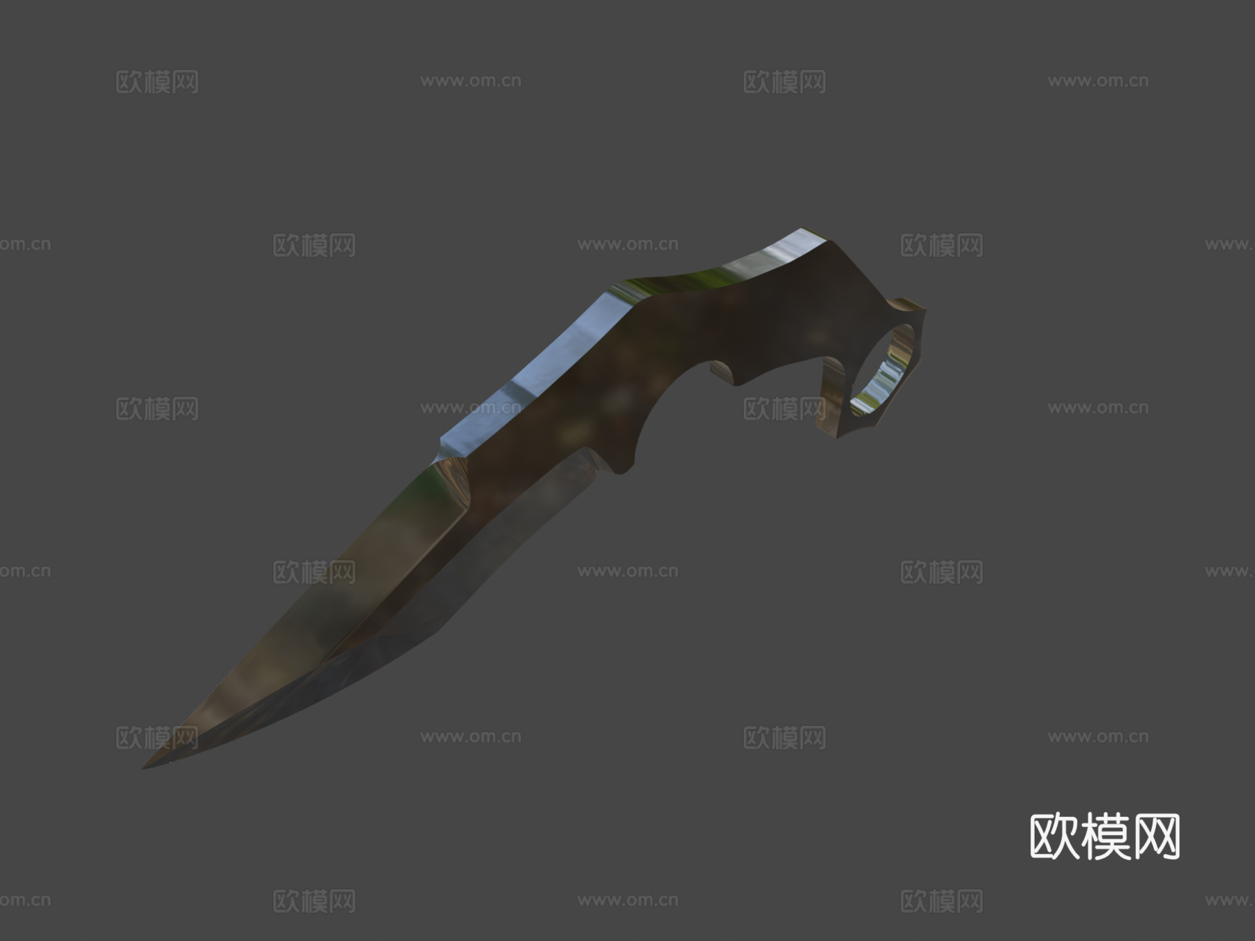短刀3d模型下载（渲染图7）