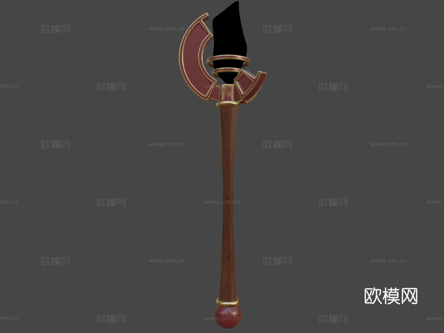 魔法杖013d模型下载（渲染图8）