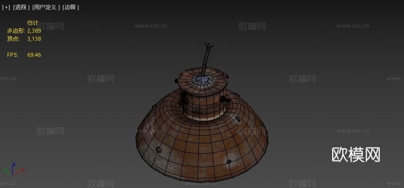 豆罐地雷原位3d模型下载（渲染图4）