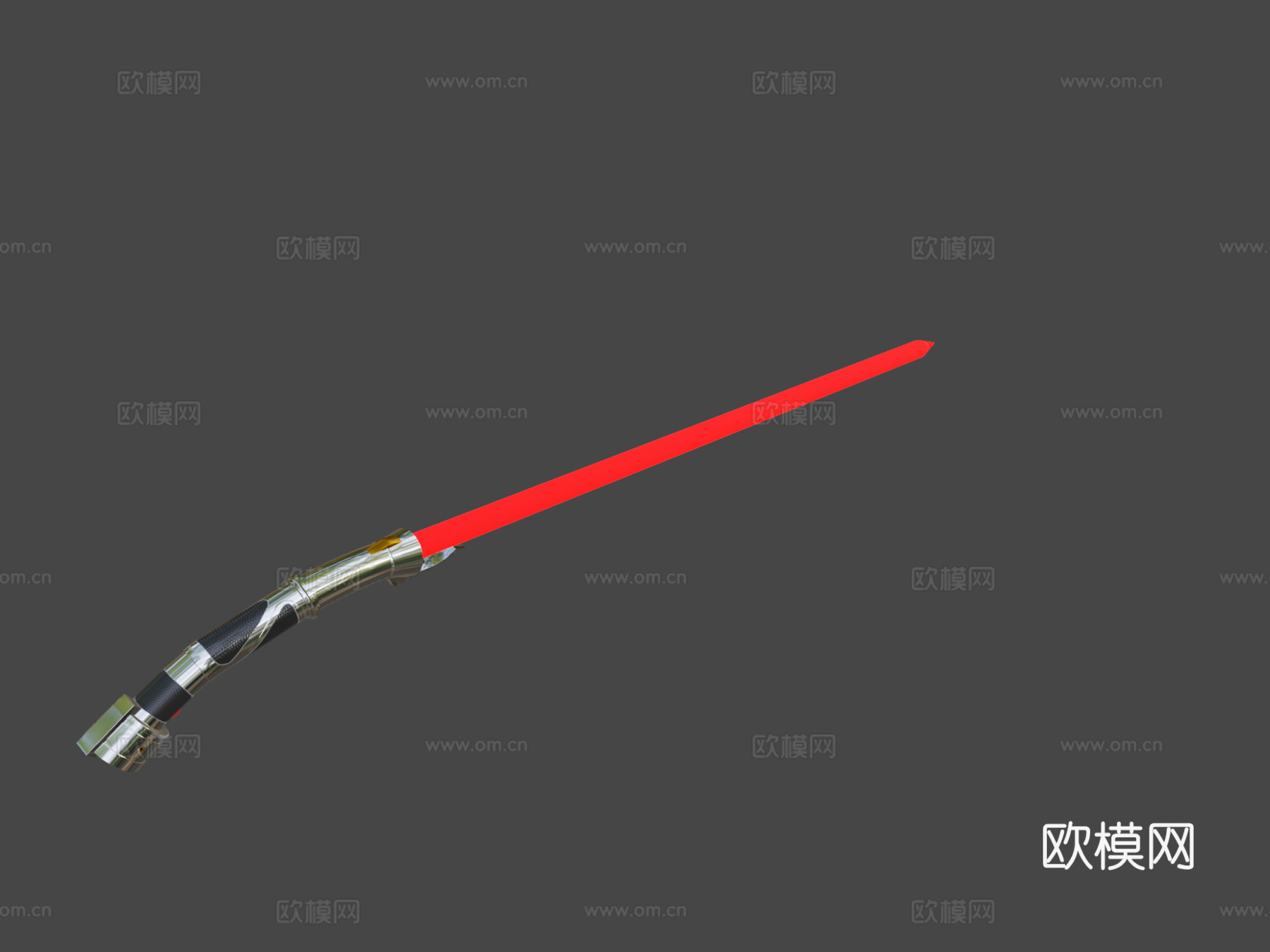 杜库伯爵的光剑3d模型下载（渲染图7）