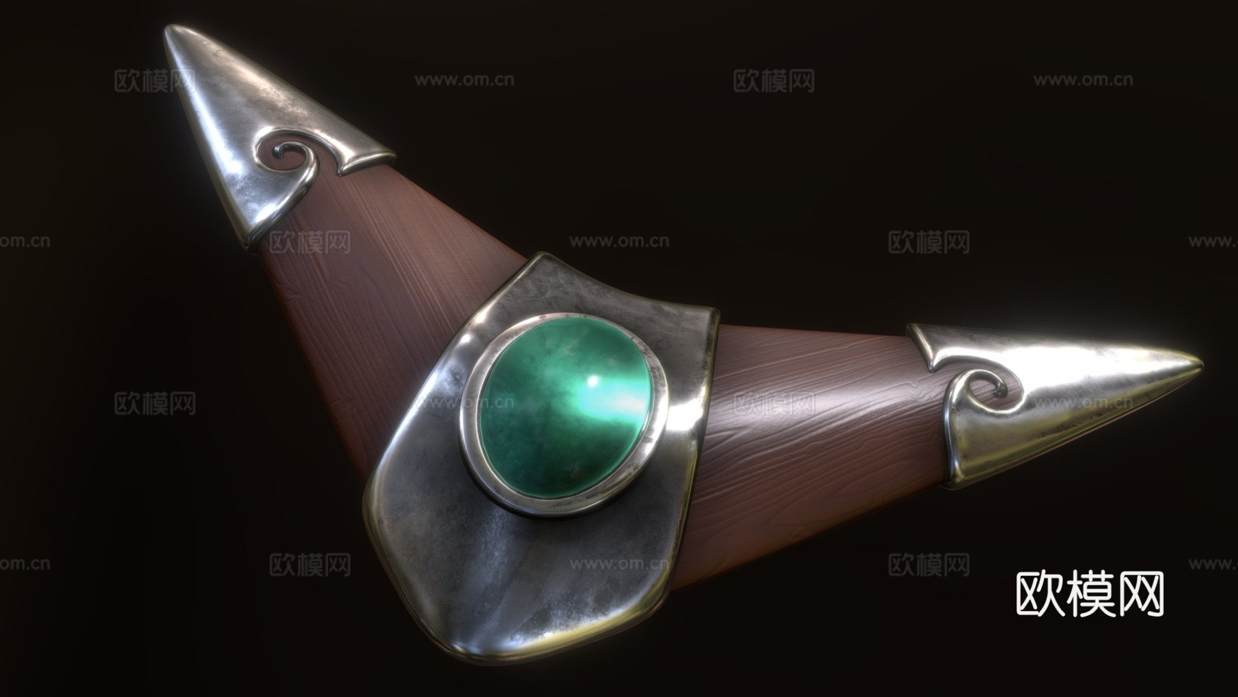 回旋镖013d模型下载（渲染图1）