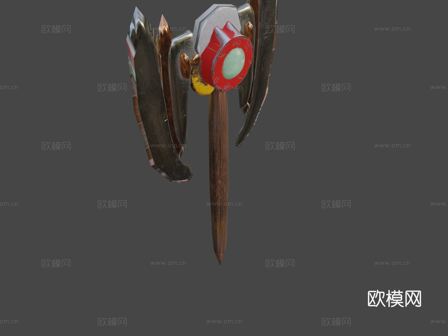 斧23d模型下载（渲染图5）