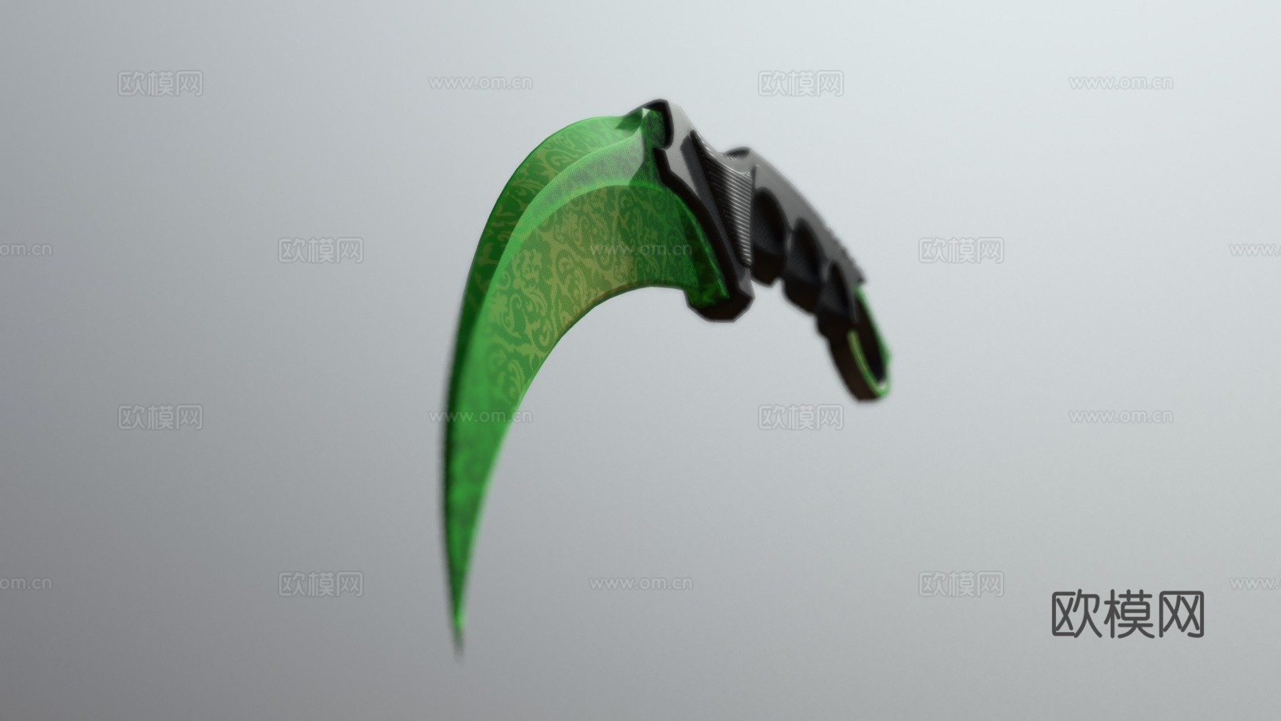 爪刀荒野呼唤3d模型下载（渲染图1）