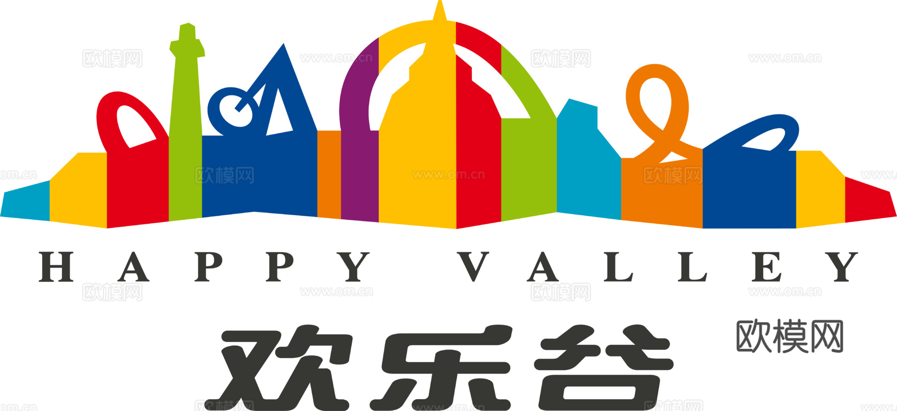 欢乐谷，国企央企logo