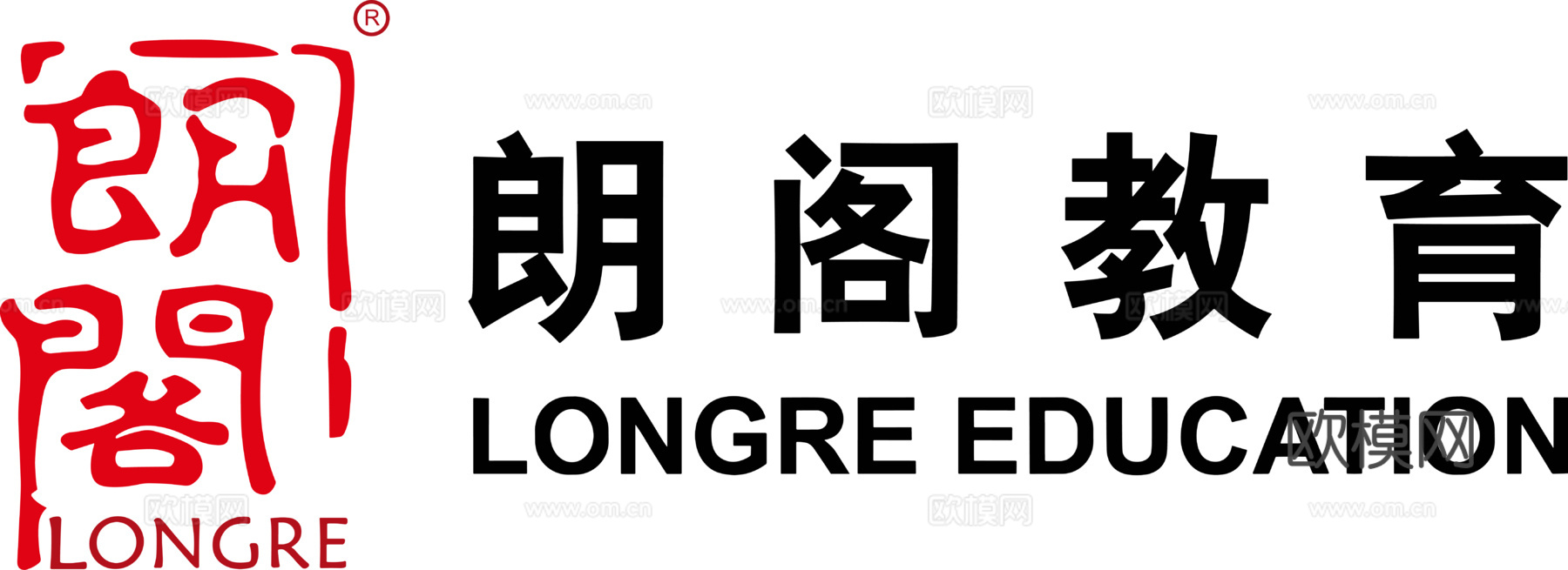 朗阁教育，培训机构logo。商标logo28