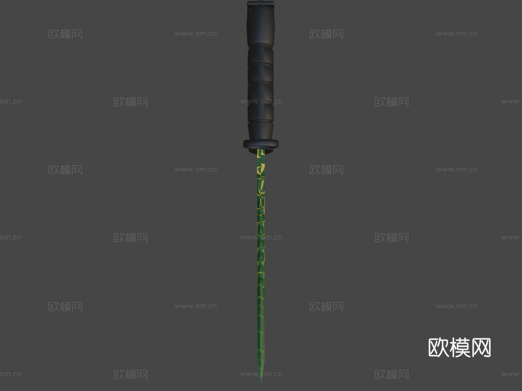 M9刺刀爬虫3d模型下载（渲染图6）