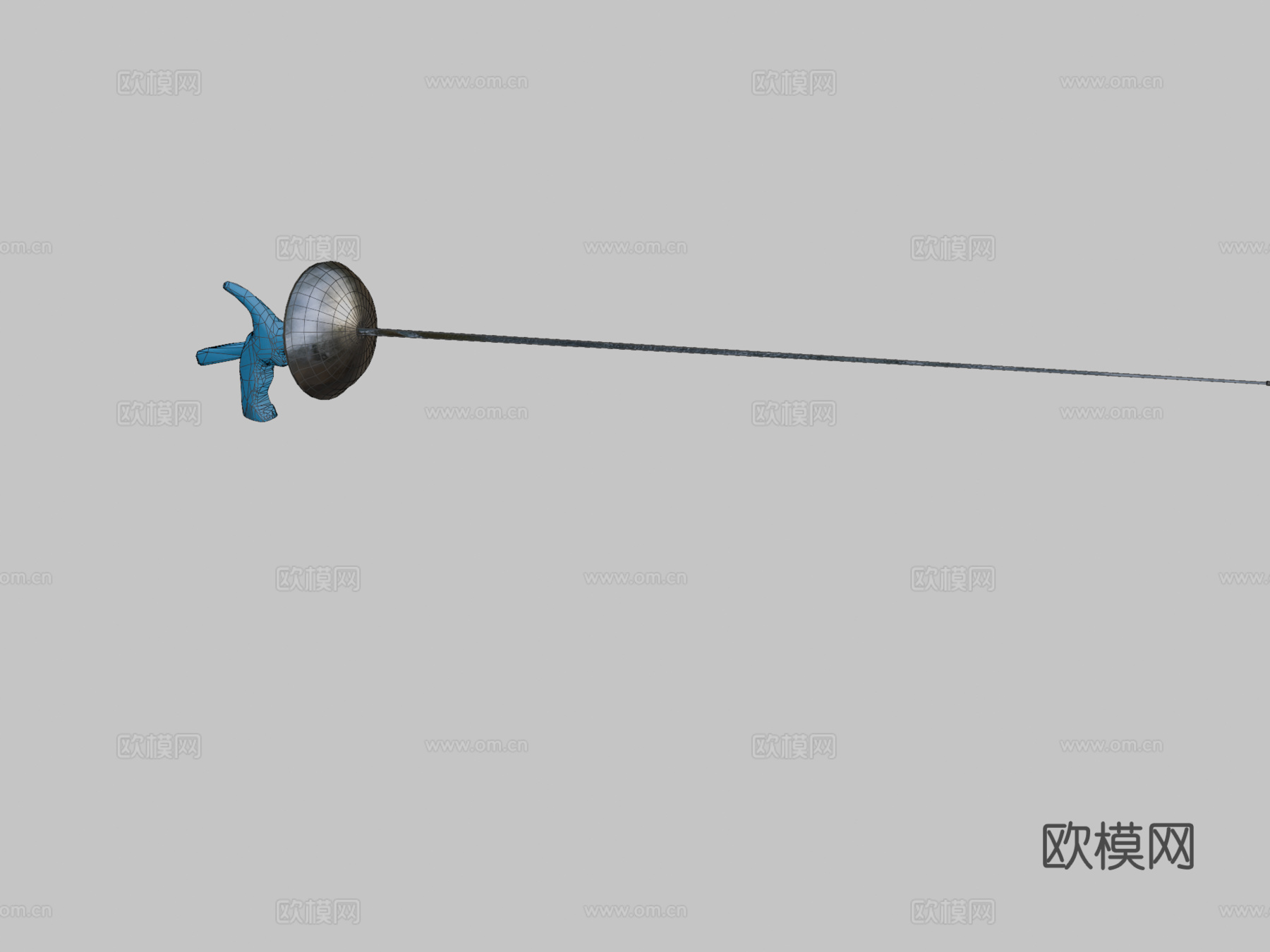 花剑3d模型下载（渲染图2）