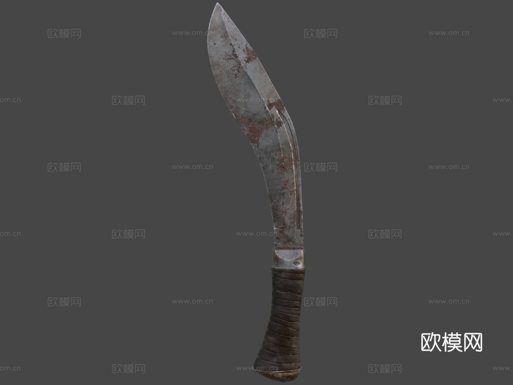 库克力弯刀3d模型下载（渲染图7）