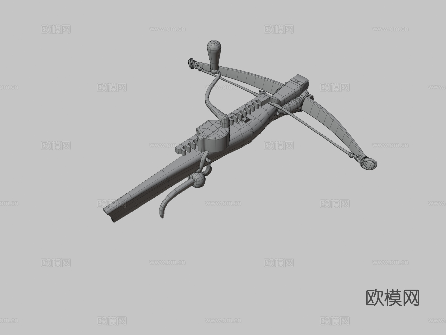 弩3d模型下载（渲染图3）