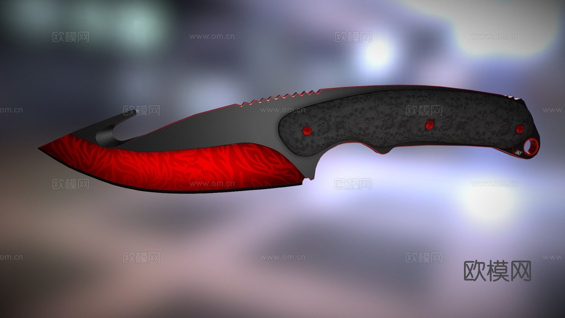 肠刀幻影3d模型下载（渲染图1）